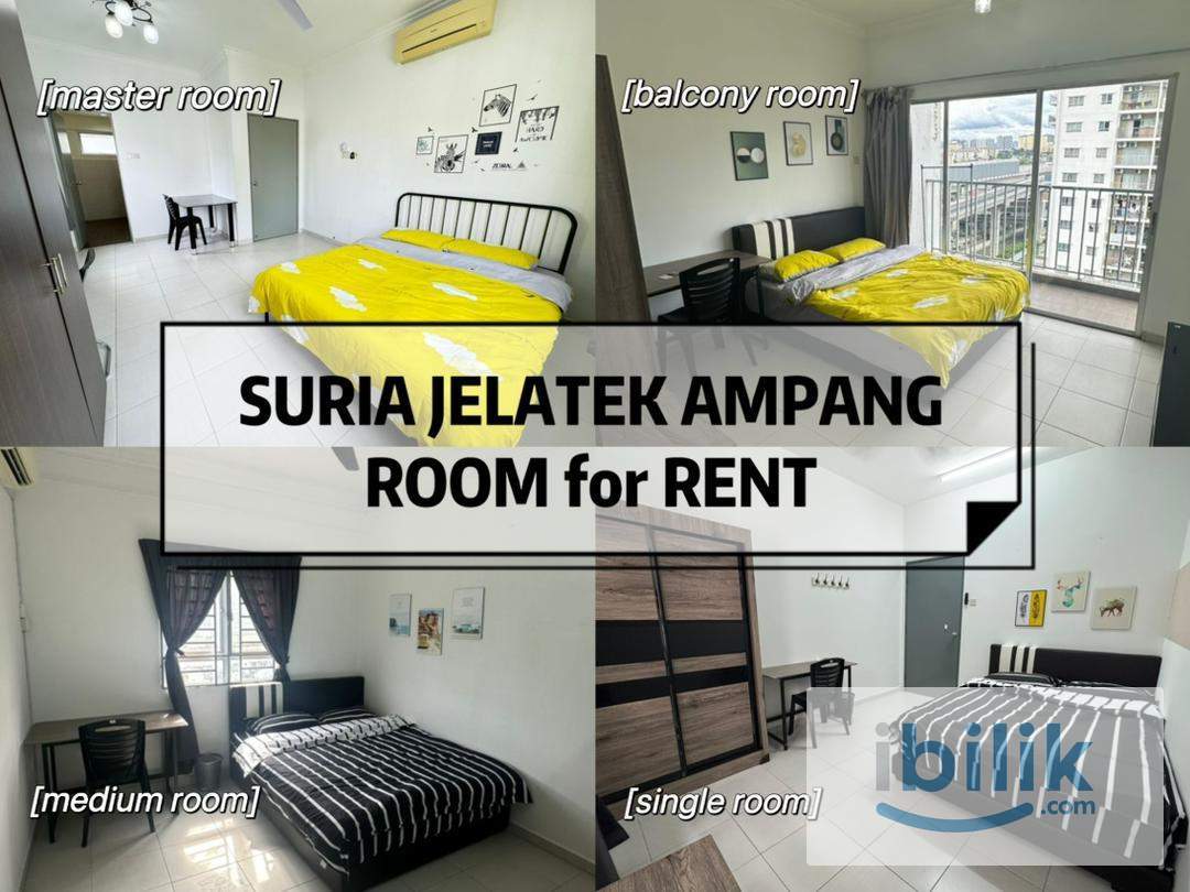 Master Room at Suria Jelatek Ampang Hilir, Kuala Lumpur 5 min Walk To LRT Jelatek - Image 1