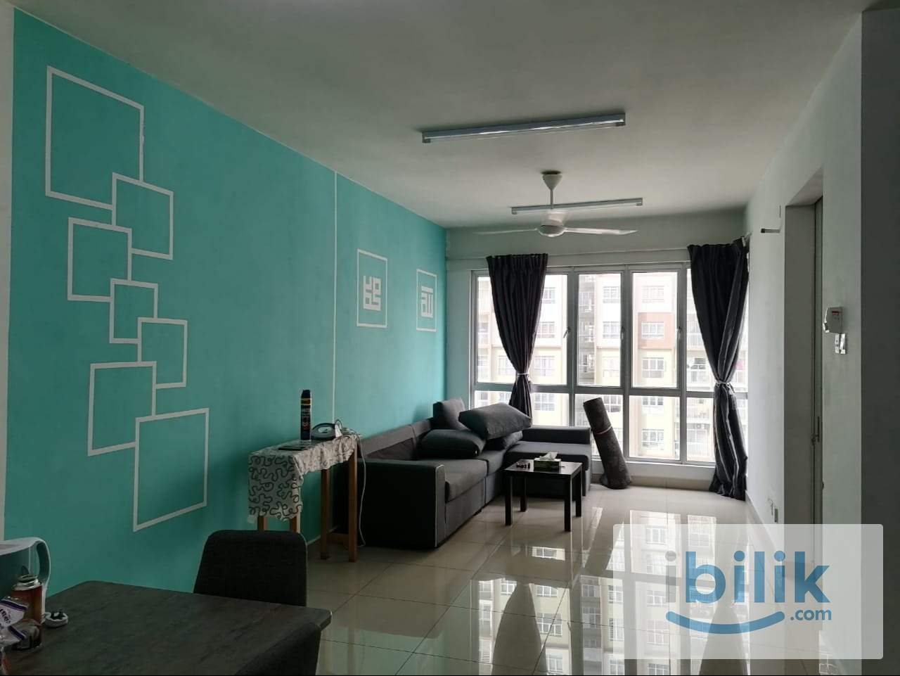 MIDDLE ROOM FOR RENT MAXIM CITYLIGHTS - PRIVATE ROOM FEMALE ONLY - (SENTUL,HKL,GOMBAK) - Image 3