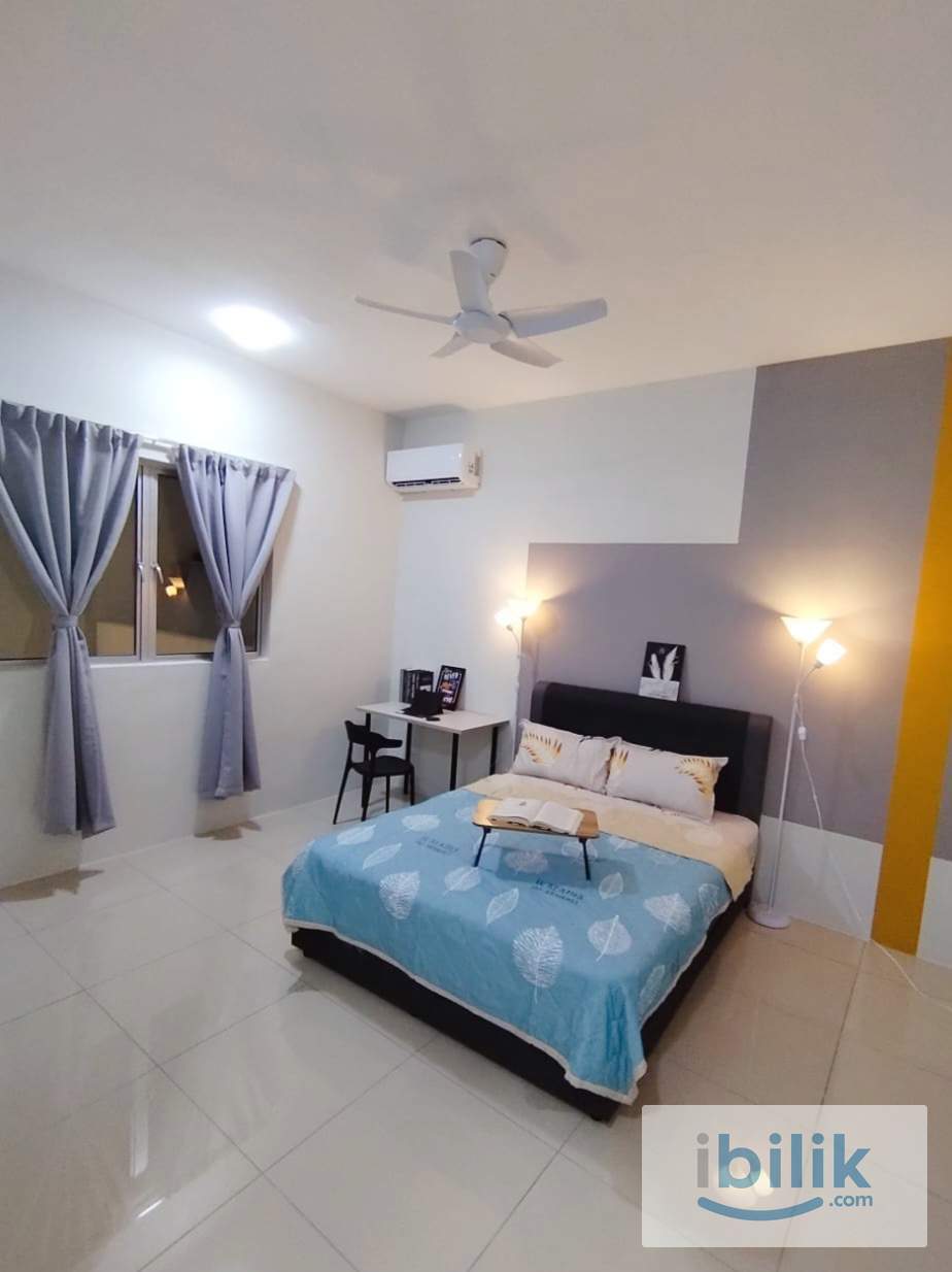 🔥(MIX)OUG LAST Master Room (Dual Key Studio)  | 🚶🏻‍♀️Walk 6 mins to LRT Muhibah🚇 near Puchong, BukitJalil @Platinum OUG - Image 1