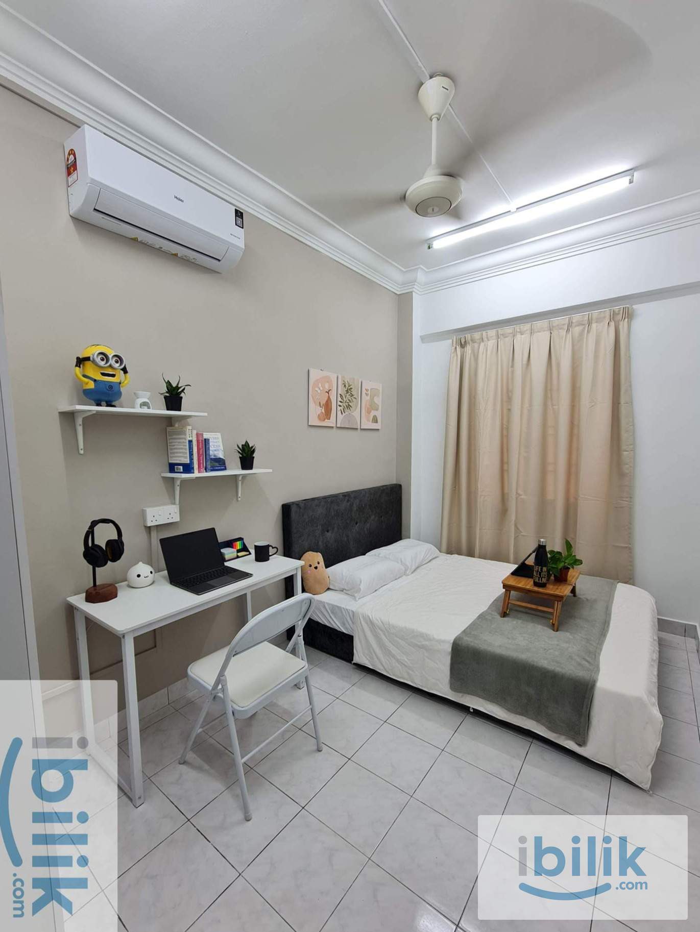 Pelangi Damansara Condo Queen Room AC [FREE WiFi/Cleaning/Water] - Image 1
