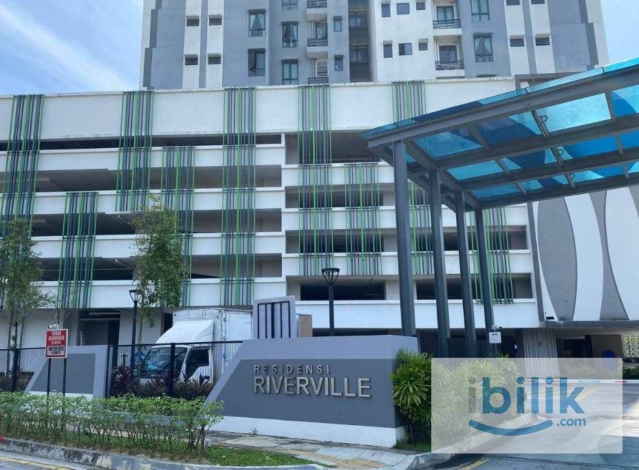 Fully Furnished Room @ Riverville 5 Mins to Bloomsvale  KTM Mid Valley Sunway PJ - Image 1