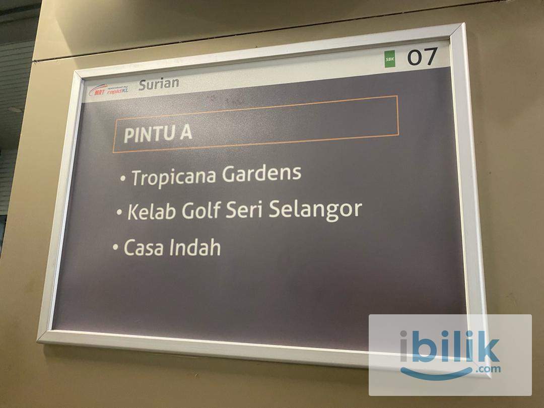 Resort Style Condo 🌇 Male Furnished Room🚶🏻 Opposite MRT Surian/IOI Damansara 🌇🧹Weekly Cleaning & Free Wifi - Image 4