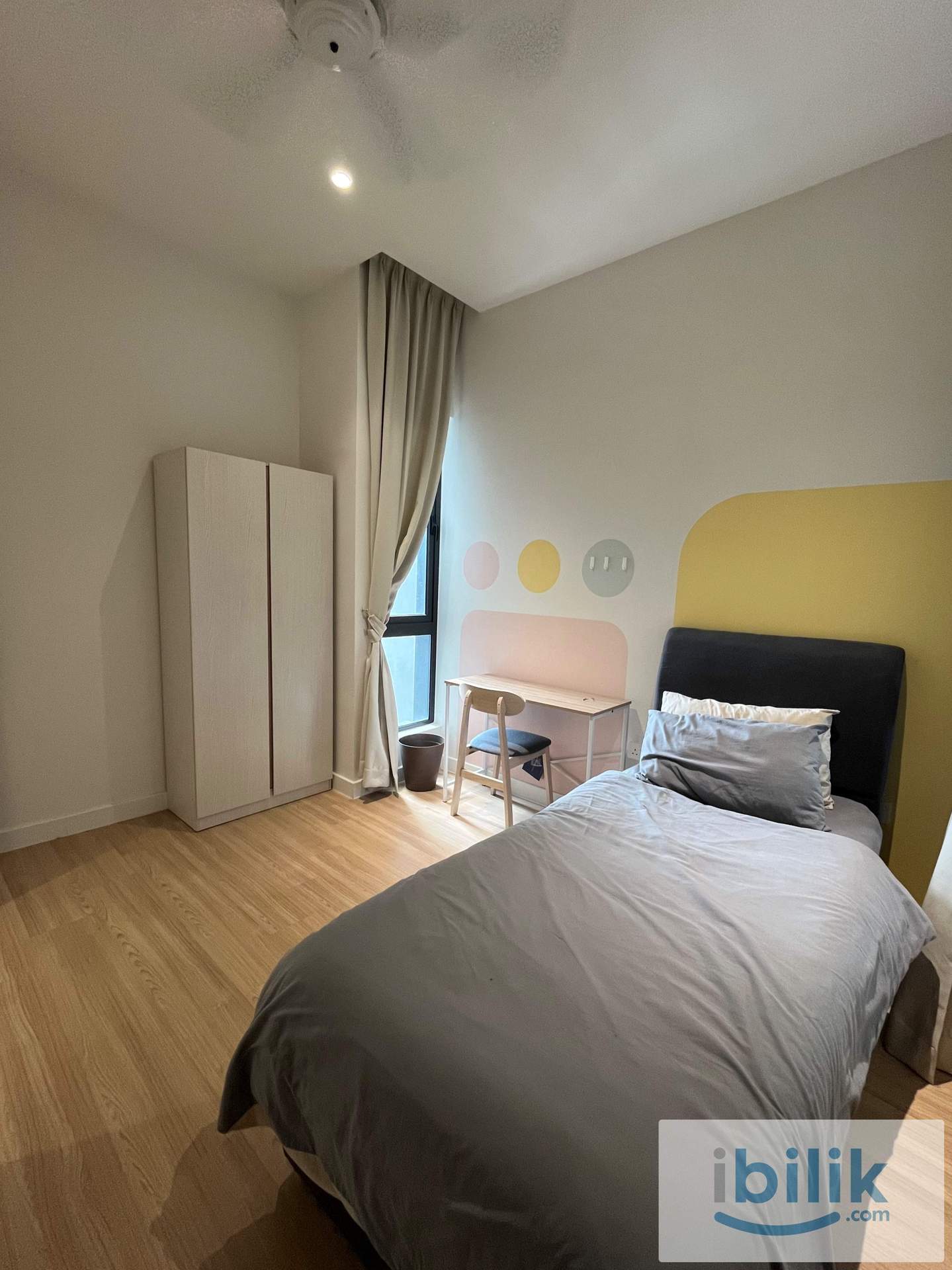 Single room at Unio Residence, 6min walk to MRT Kepong & MRT Jinjang - Image 1