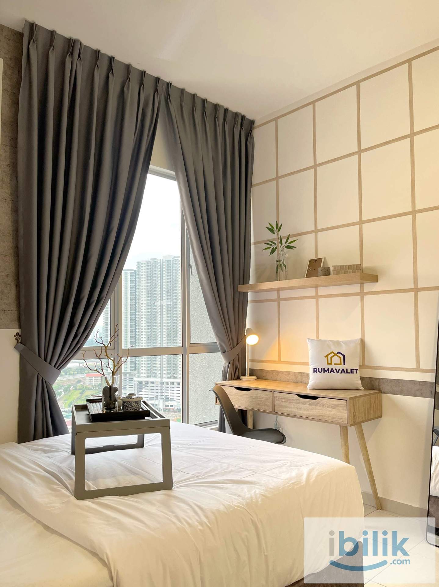 Master bedroom with Private Bathroom @ Pixel City Sentral, 3min to LRT Salak Selatan - Image 1