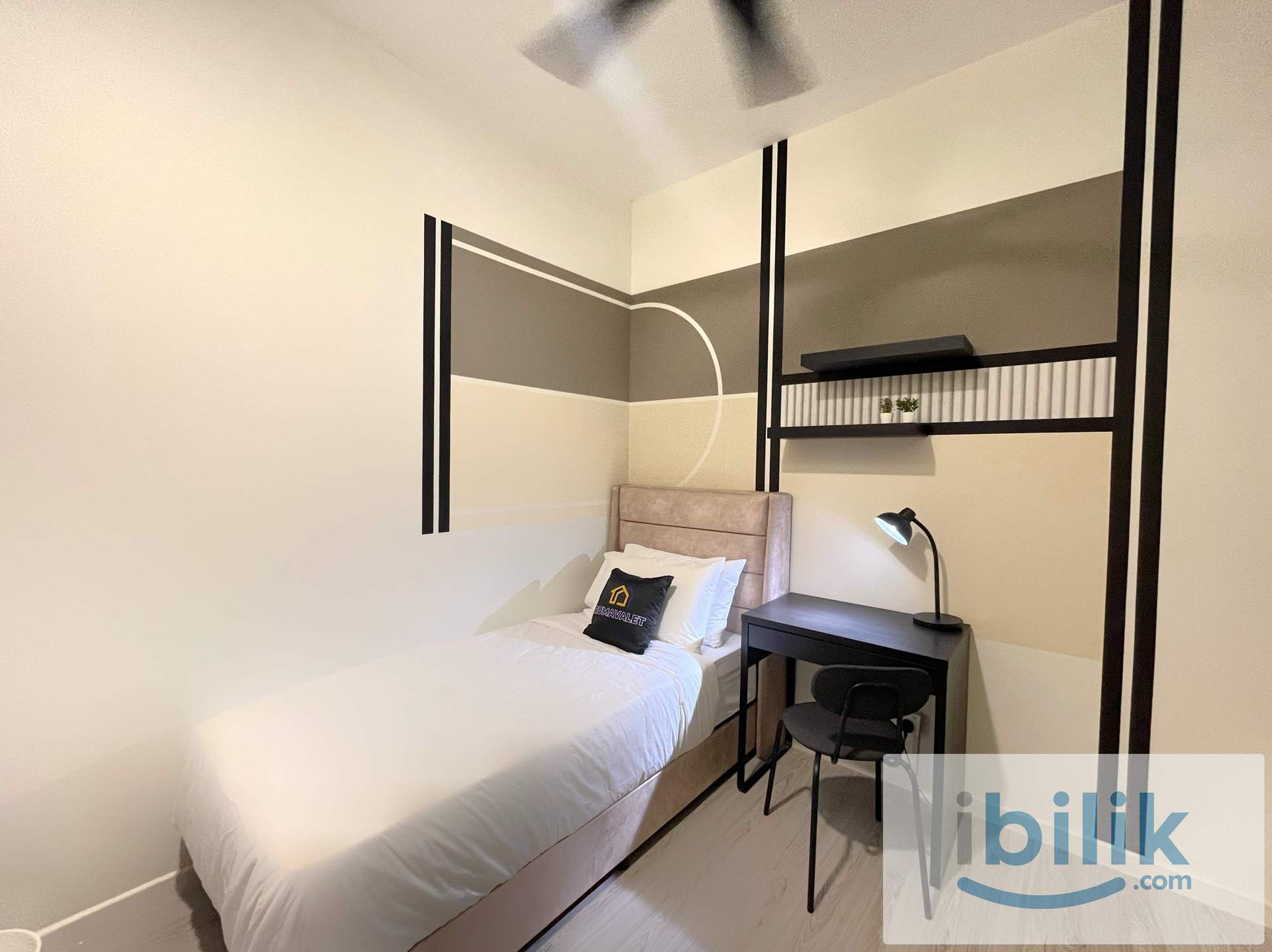 FREE UTILITIES,Private single room at Meta Residence, 3min walk to MRT - Image 2
