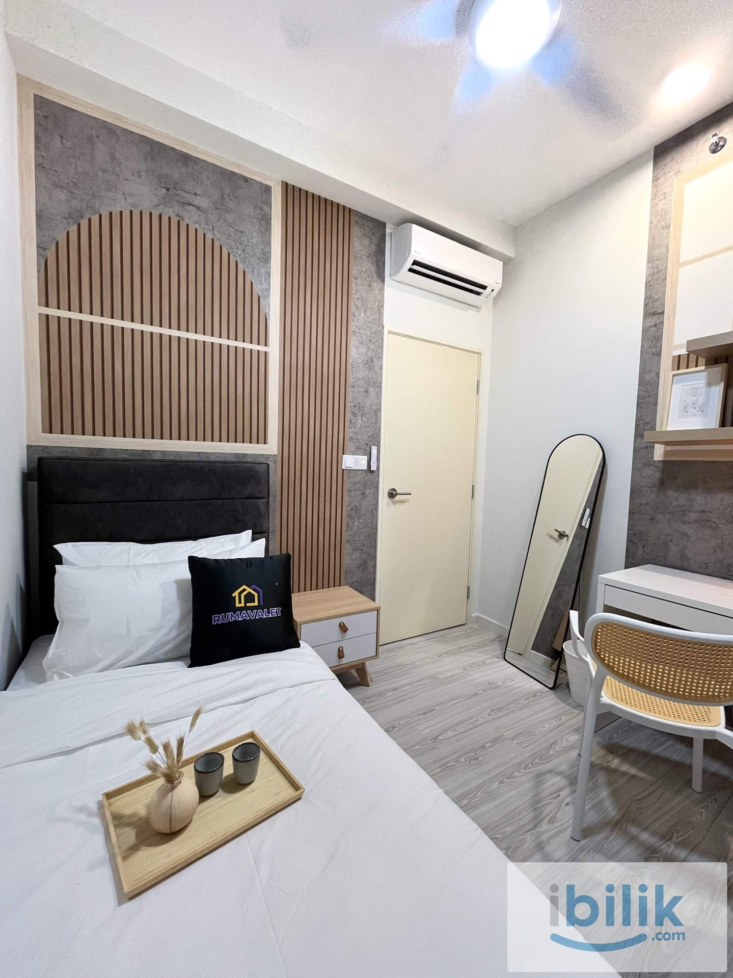 3min walk to MRT Private Single room - Image 1