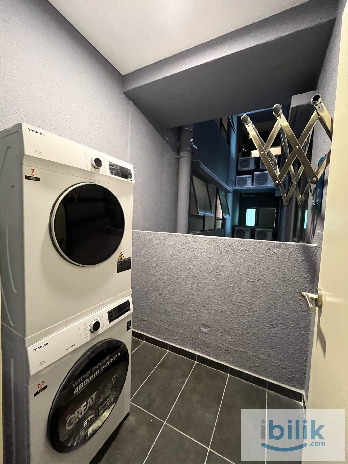 3min walk to MRT Private Single room - Image 9
