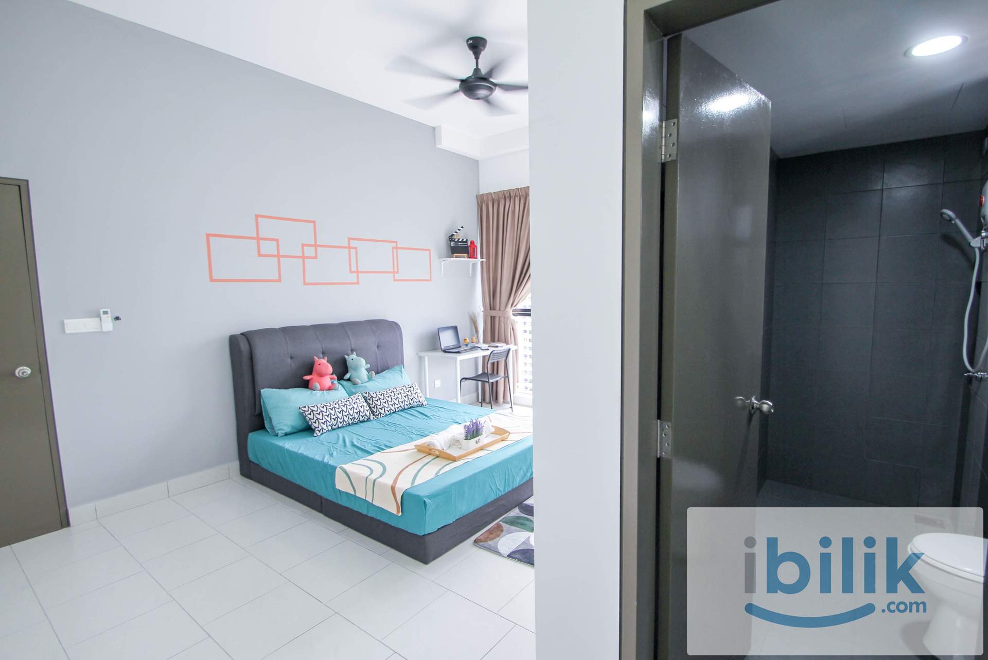 Master Room @ Astetica Residences, Seri Kembangan, MIECC, Serdang KTM, HeritageSouth City Plaza, Serdang Raya MRT - Image 4