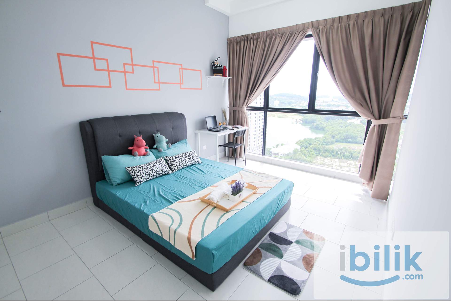 Master Room @ Astetica Residences, Seri Kembangan, MIECC, Serdang KTM, HeritageSouth City Plaza, Serdang Raya MRT - Image 5