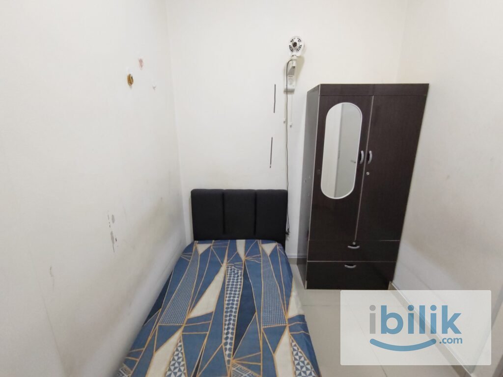Promenade Aircond Single Room include utilities mixed gender share bathroom - Image 2