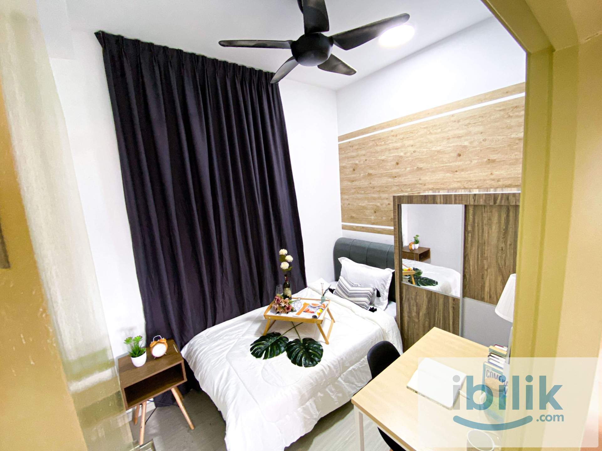 🏡MOST SOUGHT AFTER ROOM!🥰PREMIUM SINGLE ROOM! COVERED WALK TO LRT SRI RAMPAI 🎉 - Image 1