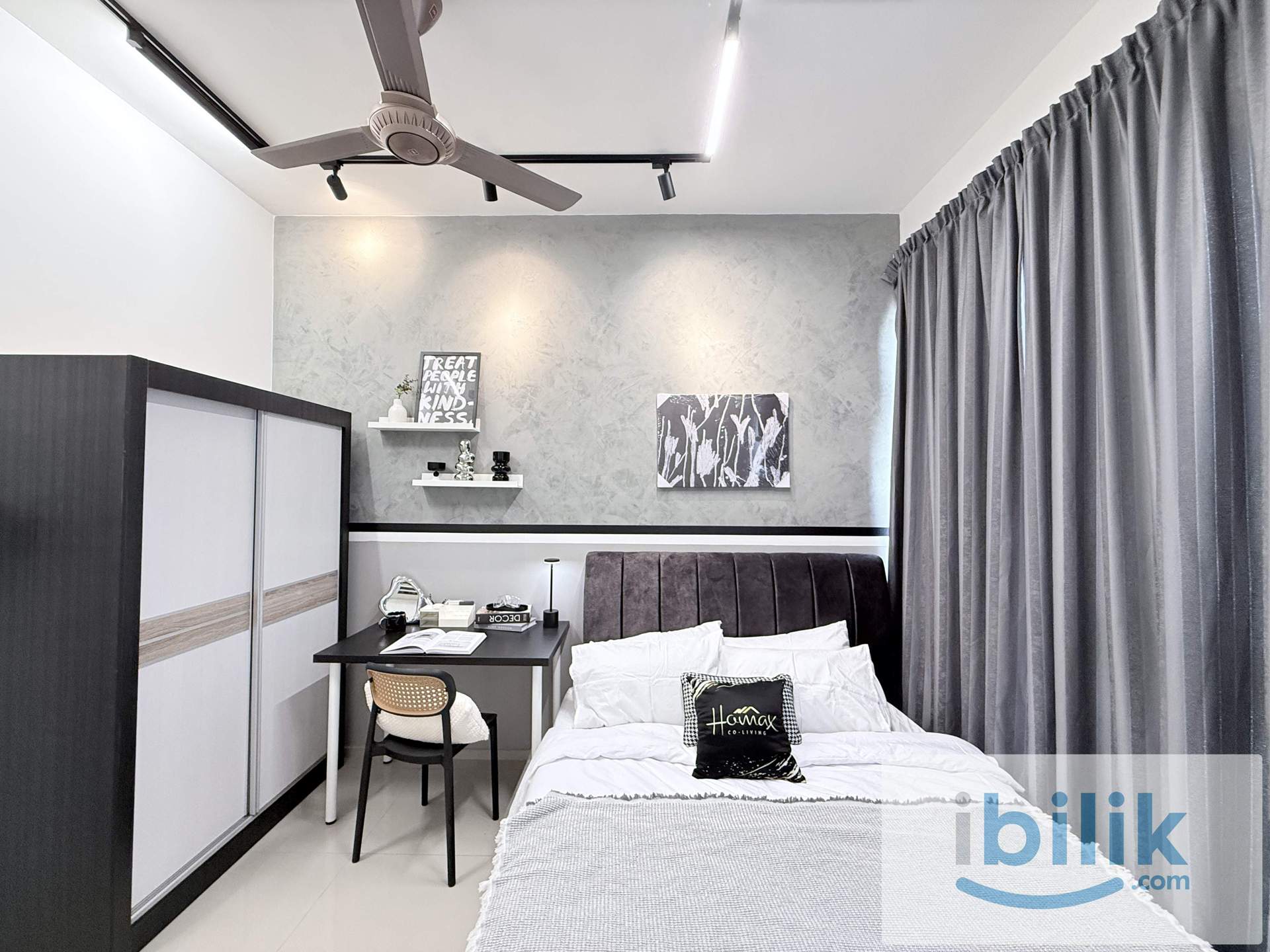 🏠FULLY FURNISHED QUEEN ROOM FOR MIX GENDER UNIT! NEARBY AEON BUKIT TINGGI 😍 - Image 2