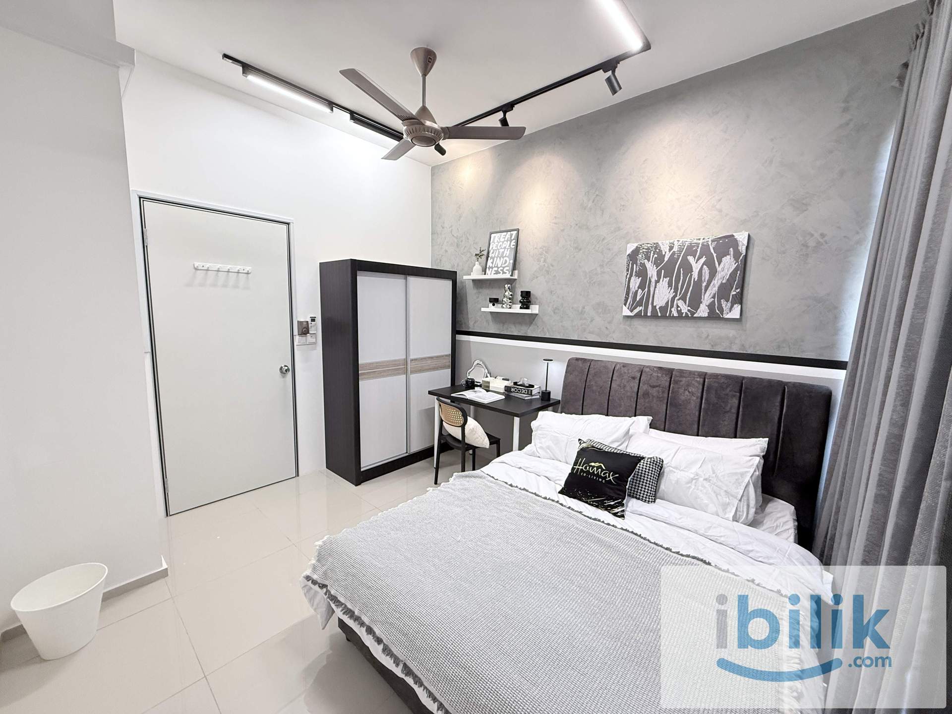 🏠FULLY FURNISHED QUEEN ROOM FOR MIX GENDER UNIT! NEARBY AEON BUKIT TINGGI 😍 - Image 3
