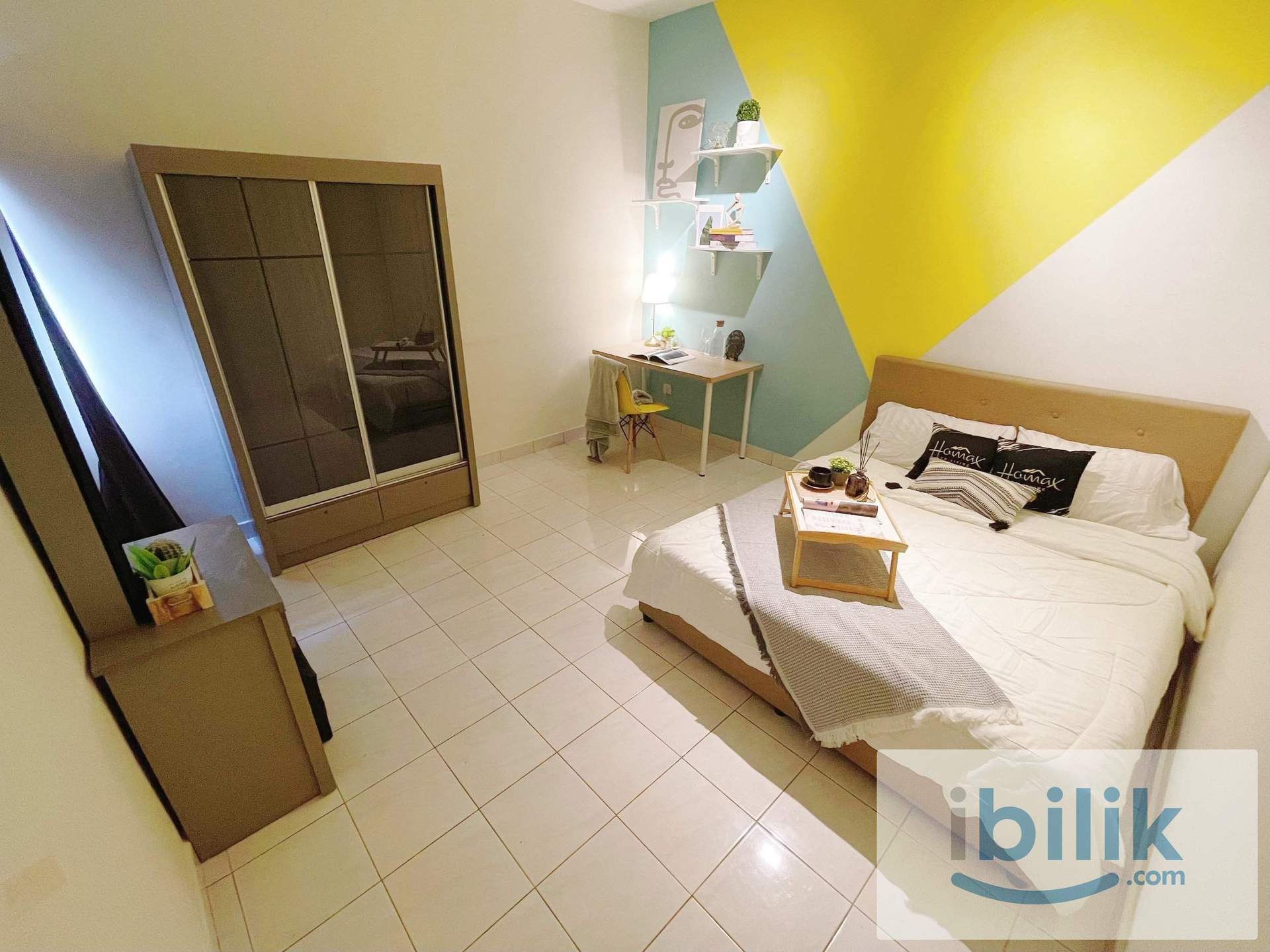 🏡MOST SOUGHT AFTER ROOM!🥰PREMIUM QUEEN ROOM! 5MINS TO LRT WANGSA MAJU 🎉 - Image 7