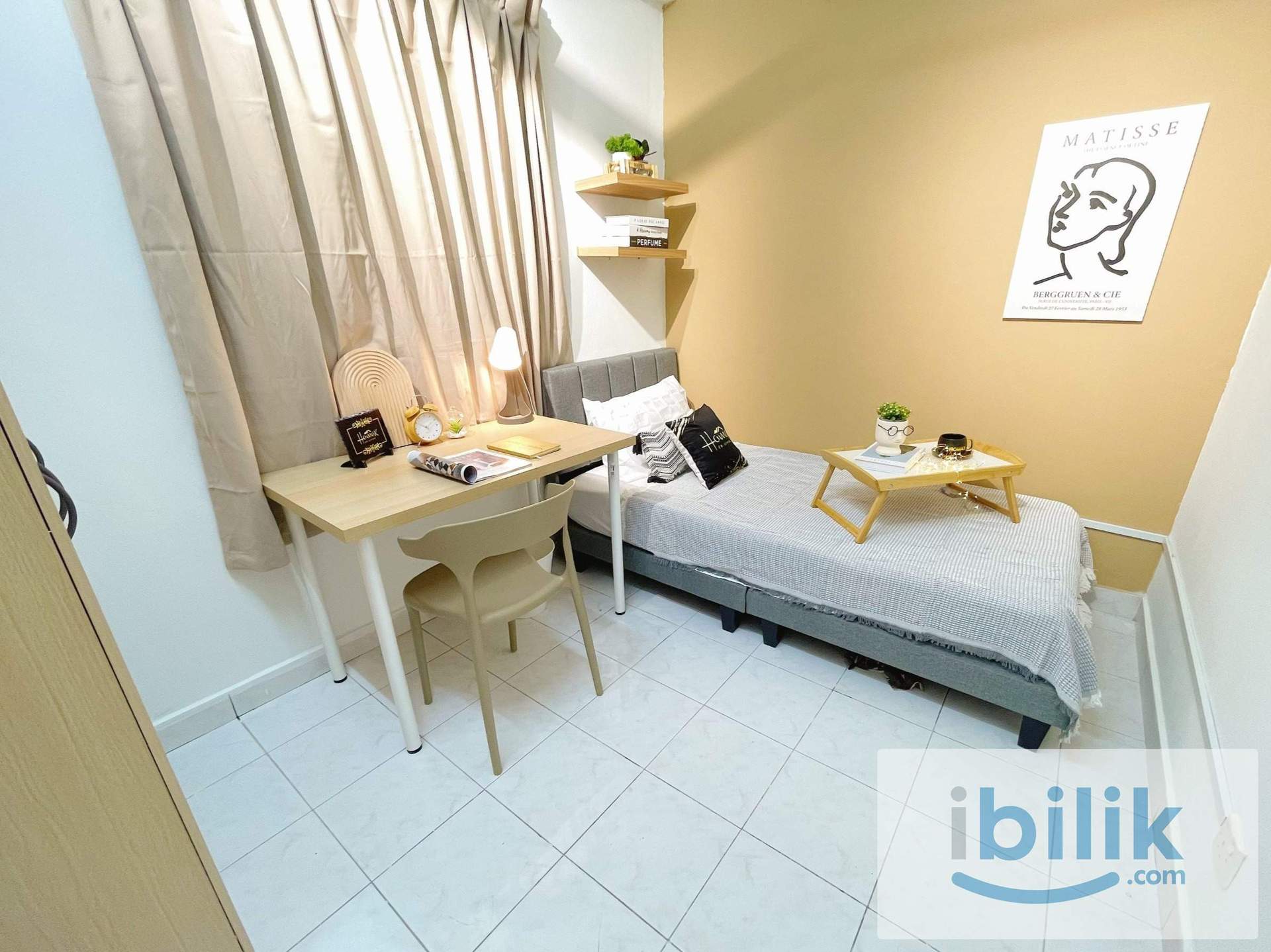 🏡 SINGLE ROOM IN PELANGI DAMANSARA😍NEAR TO IKEA & THE CURVE 🛍️ - Image 1