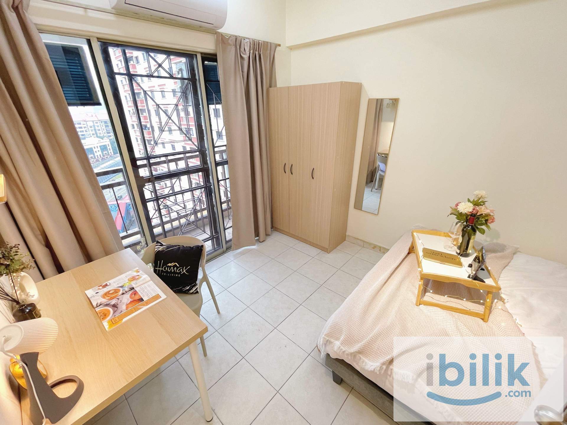 🏡MOST SOUGHT AFTER ROOM!🥰PREMIUM BALCONY ROOM! WALKING DISTANCE TO MRT MUTIARA DAMANSARA 🚅 - Image 1