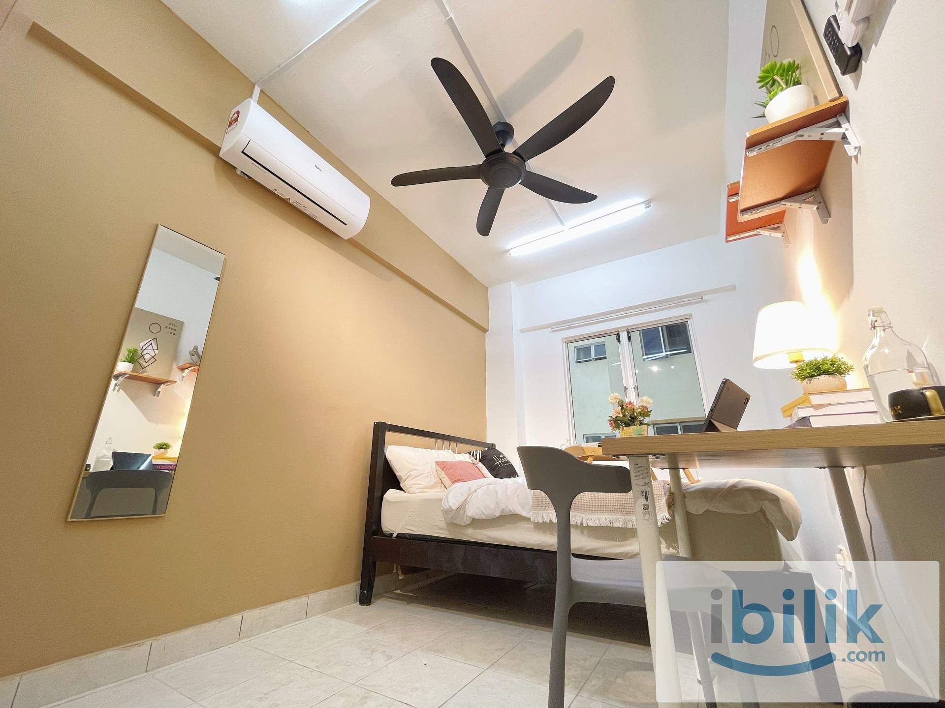 🔥PREMIUM QUEEN ROOM🔥7MINS WALK TO MRT! SAME LINE TO KWASA DAMANSARA/BUKIT BINTANG/TRX! - Image 8