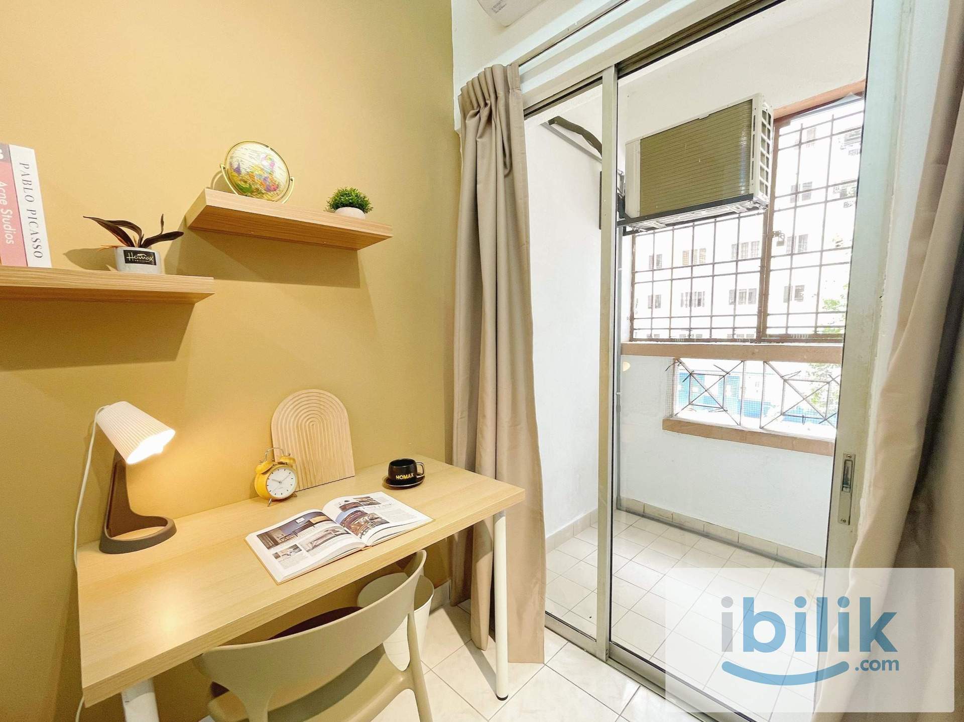 🚝7MINS WALK TO MRT😱 PREMIUM BALCONY ROOM!! SAME LINE TO KWASA DAMANSARA/BUKIT BINTANG/TRX! - Image 4