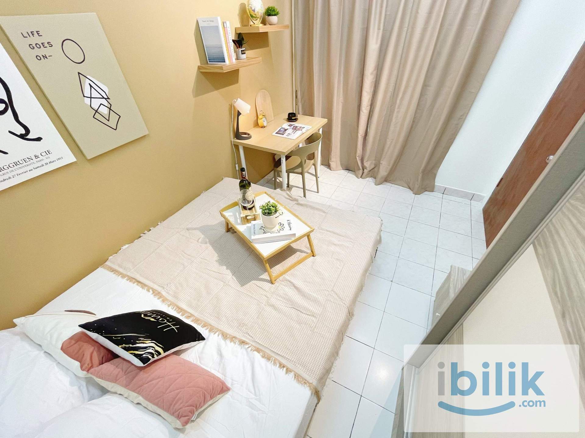 🚝7MINS WALK TO MRT😱 PREMIUM BALCONY ROOM!! SAME LINE TO KWASA DAMANSARA/BUKIT BINTANG/TRX! - Image 5
