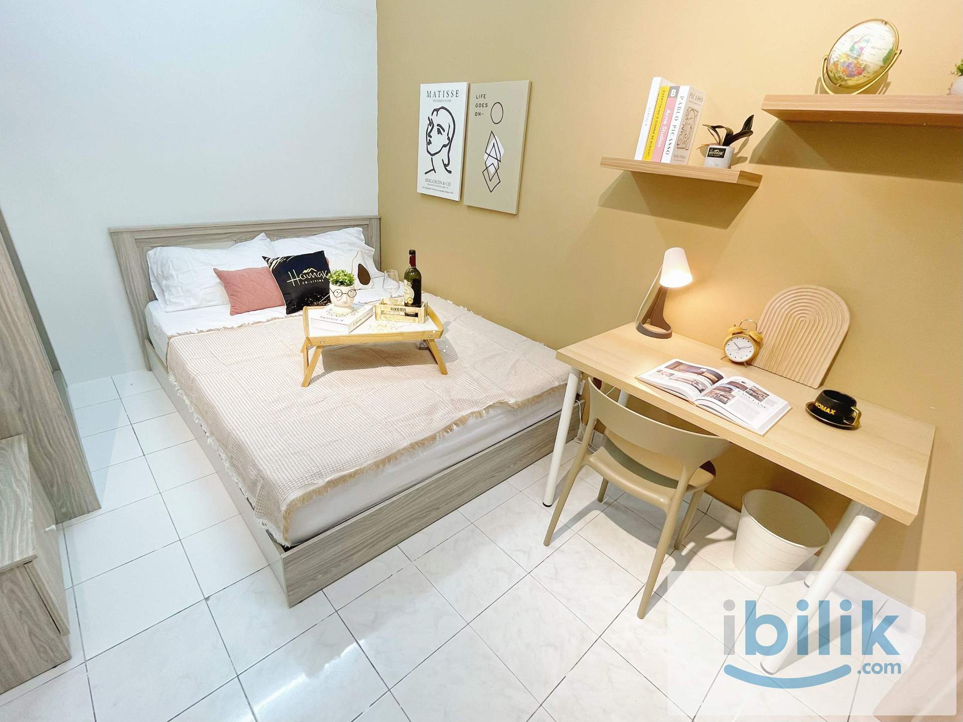 😱 PREMIUM BALCONY ROOM!! WORK FROM HOME FRIENDLY 🎉 WALKING DISTANCE TO MRT MUTIARA DAMANSARA 🚅 - Image 1