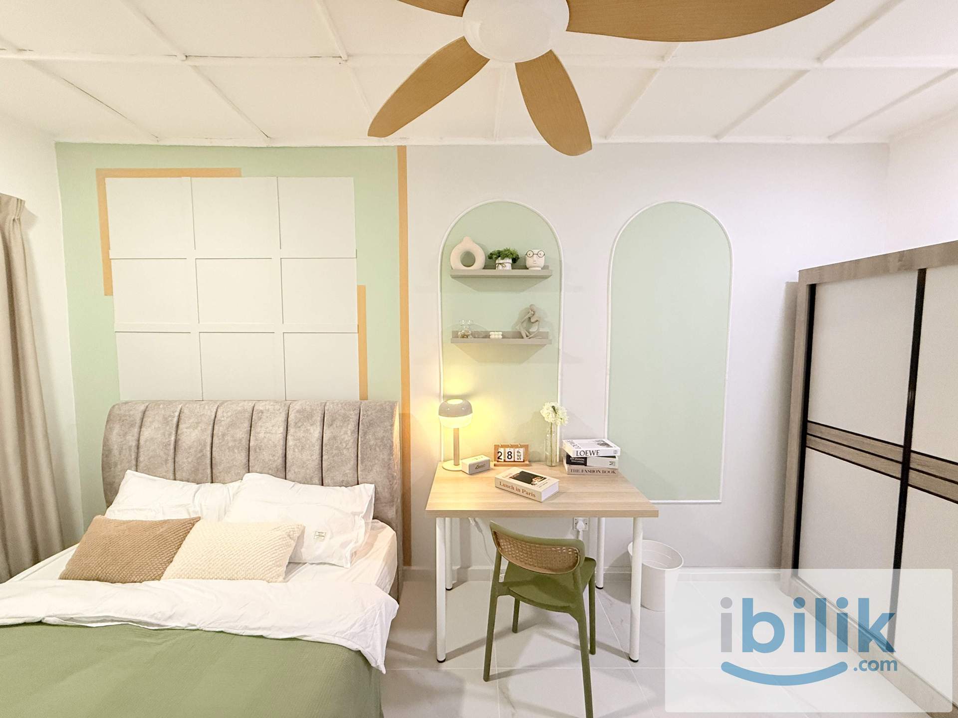 🛏️ PRIVATE QUEEN ROOM‼️ MIX GENDER UNIT IN SS17 WITH WALKING DISTANCE TO LRT SS15 🚆 - Image 4
