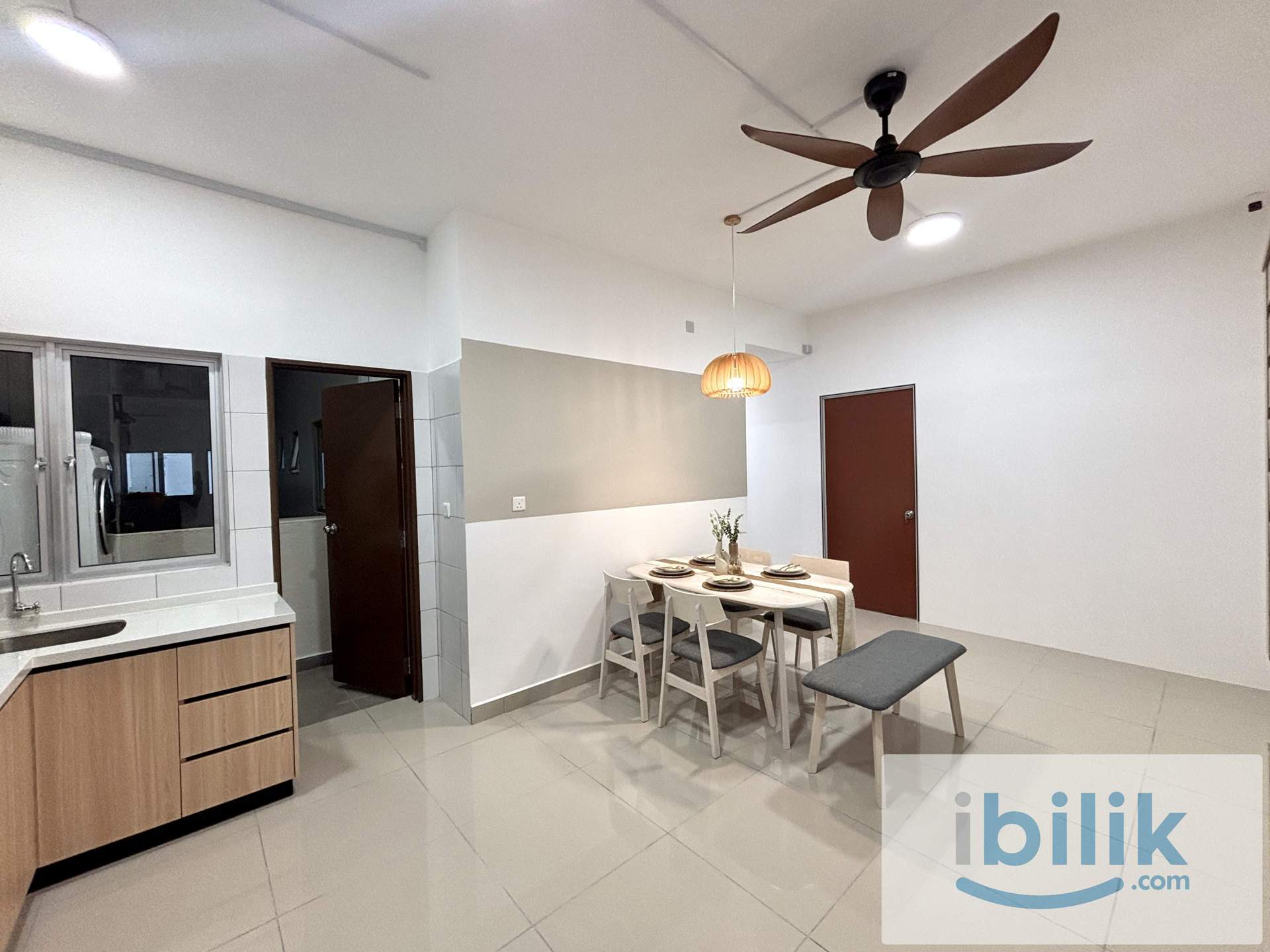 🛏️ PRIVATE QUEEN ROOM‼️ MIX GENDER UNIT IN MERCU JALIL NEAR LRT SRI PETALING🚆 - Image 8