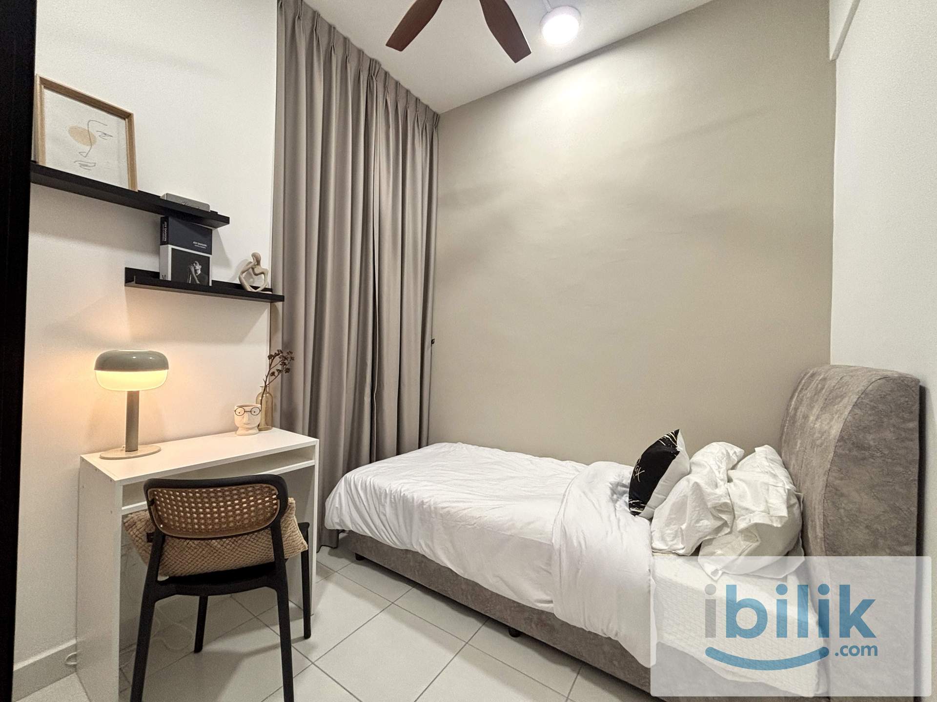 🛏️ PRIVATE SINGLE ROOM‼️ MIX GENDER UNIT IN MERCU JALIL NEAR LRT SRI PETALING🚆 - Image 3