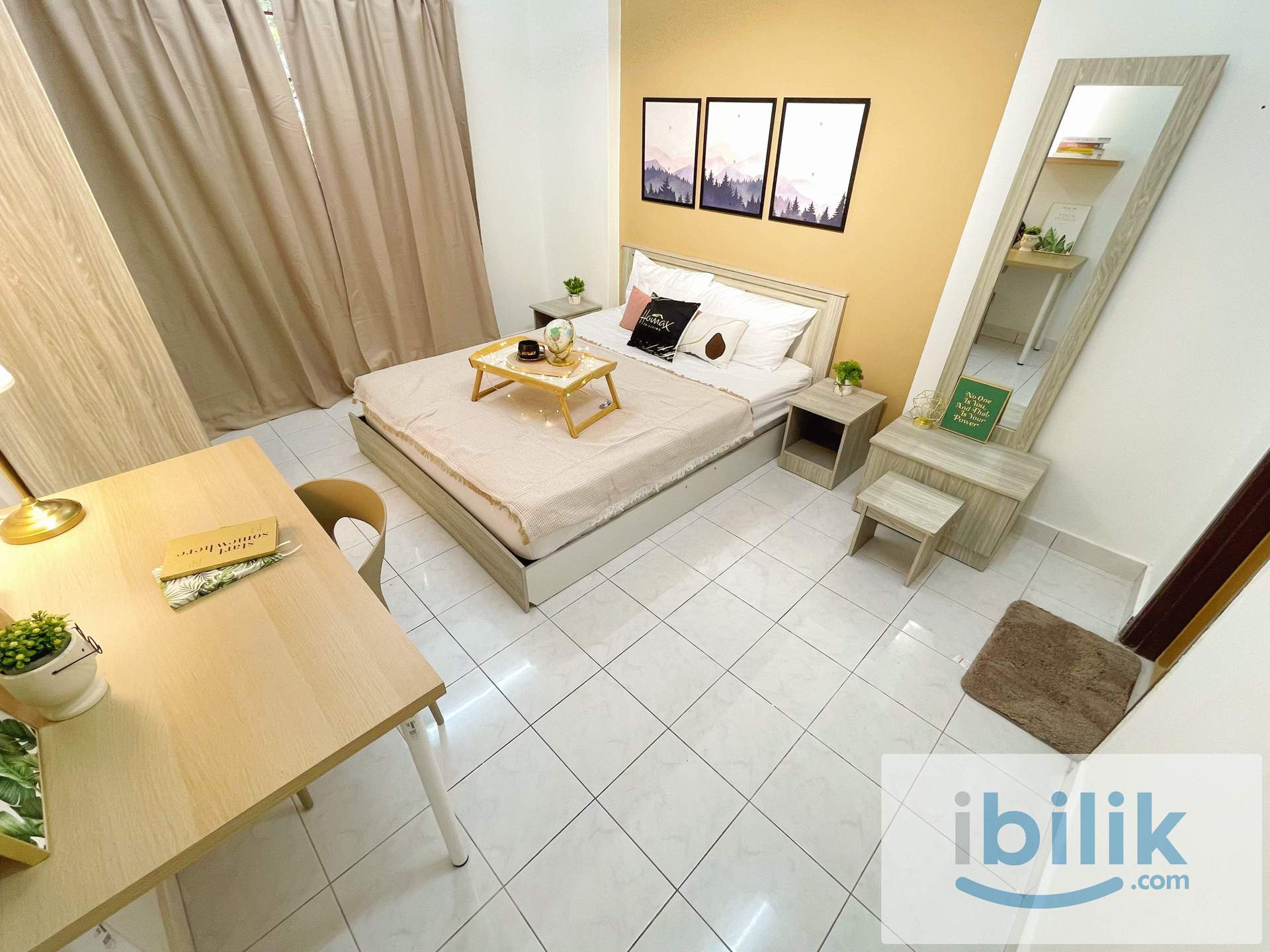 😱 PREMIUM MASTER ROOM!! WORK FROM HOME FRIENDLY 🎉 WALKING DISTANCE TO MRT MUTIARA DAMANSARA 🚅 - Image 1