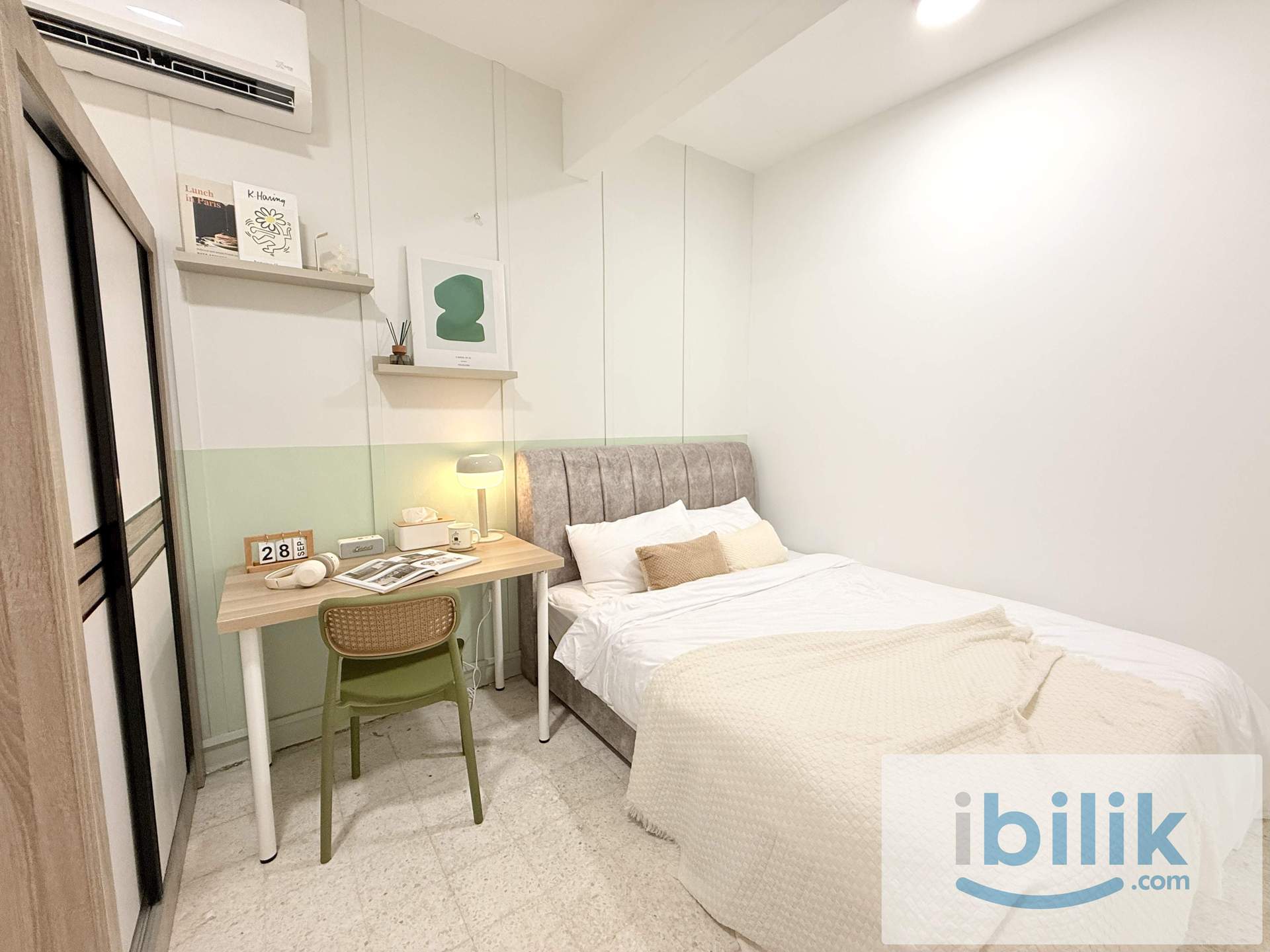 7MINS WALK TO LRT SS15 🚝 PREMIUM QUEEN ROOM FOR MIX GENDER UNIT ✨ NEAR INTI COLLEGE 🏢 - Image 2