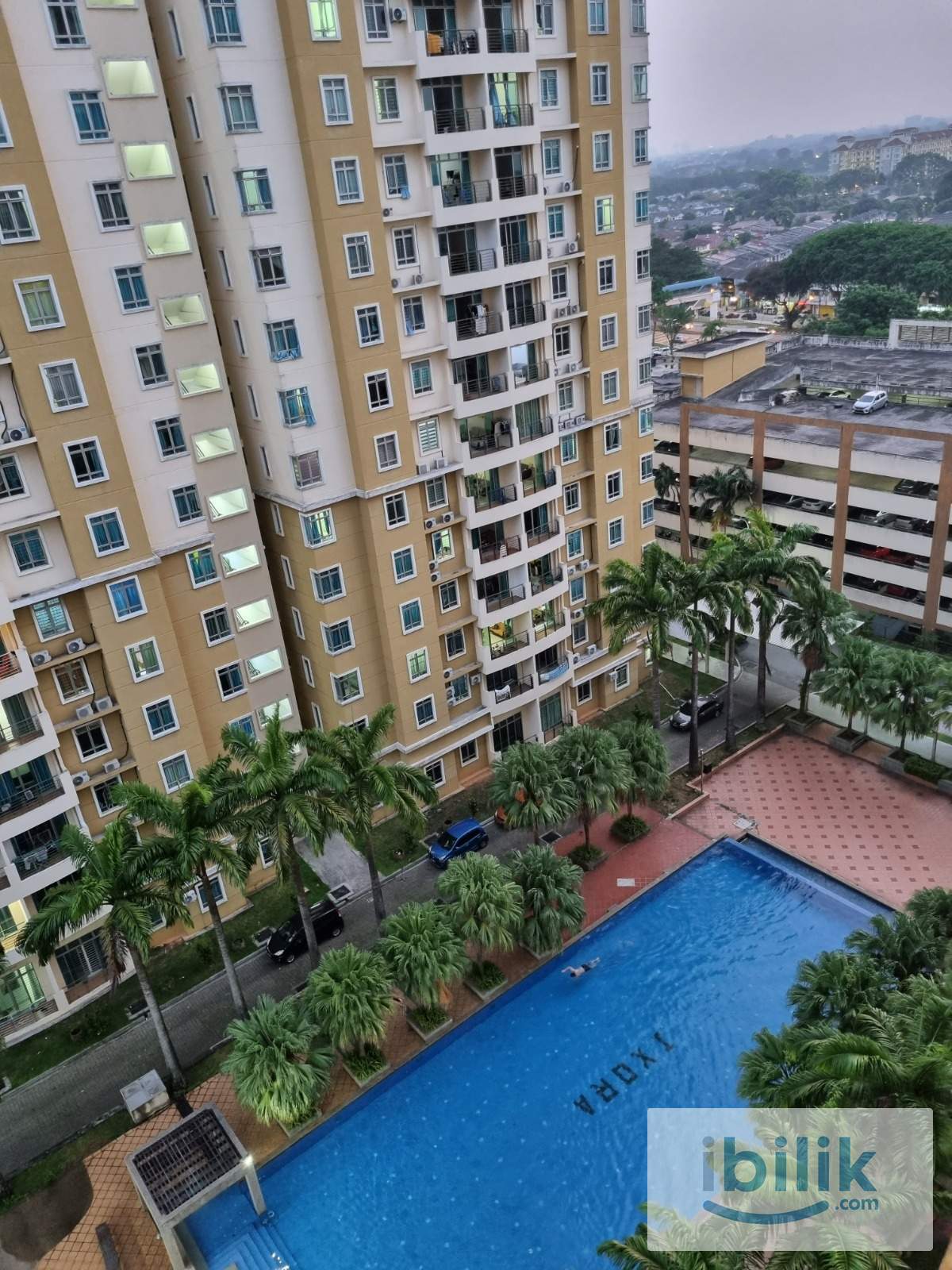 Twin Sharing Room at Ixora Apartment, Bukit Beruang, Melaka - Image 3