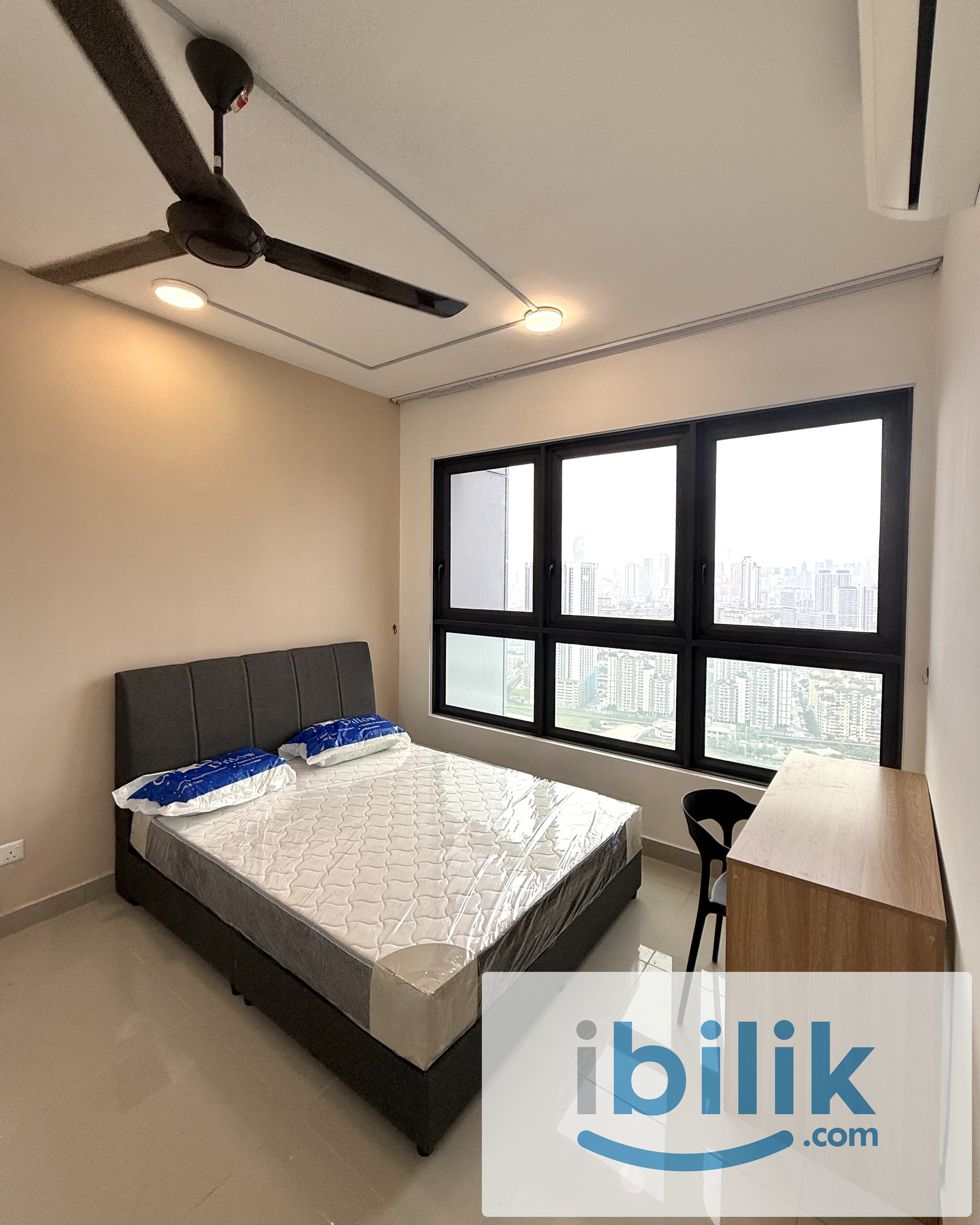 5 MINS WALK TO MRT/LRT MALURI🚇NEW FURNISED UNIT✨Balcony Room at M Vertica KL Residence - Image 1