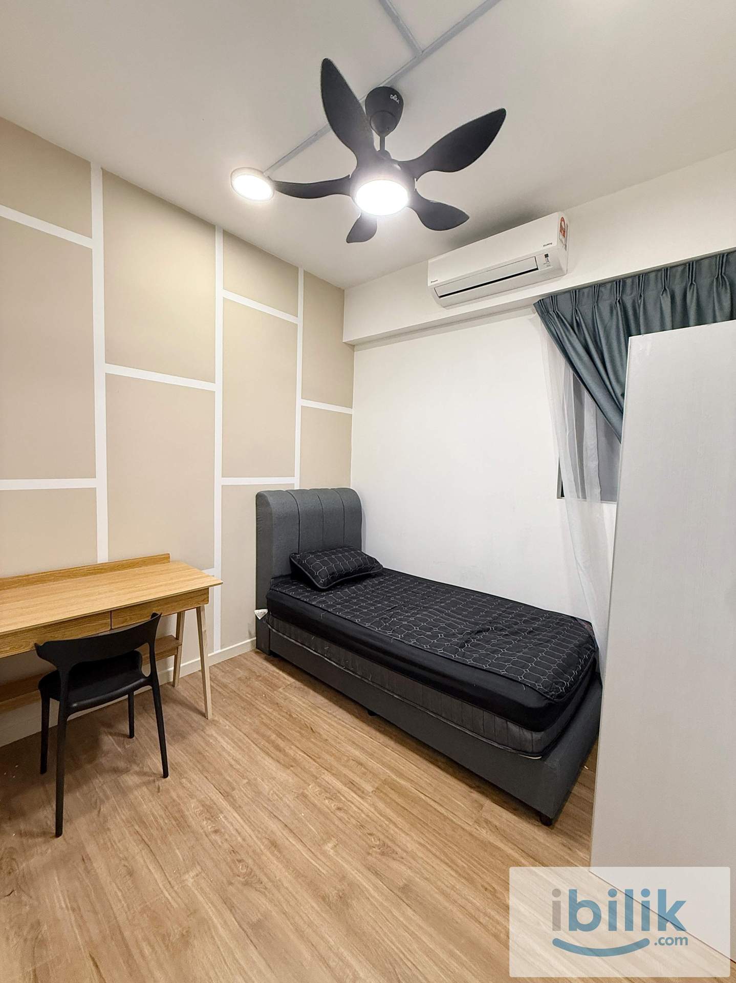 READY TO MOVE IN❗5 MINS WALK TO MRT/LRT MALURI🚇Single Room, at M Vertica KL City Residences, Cheras - Image 3
