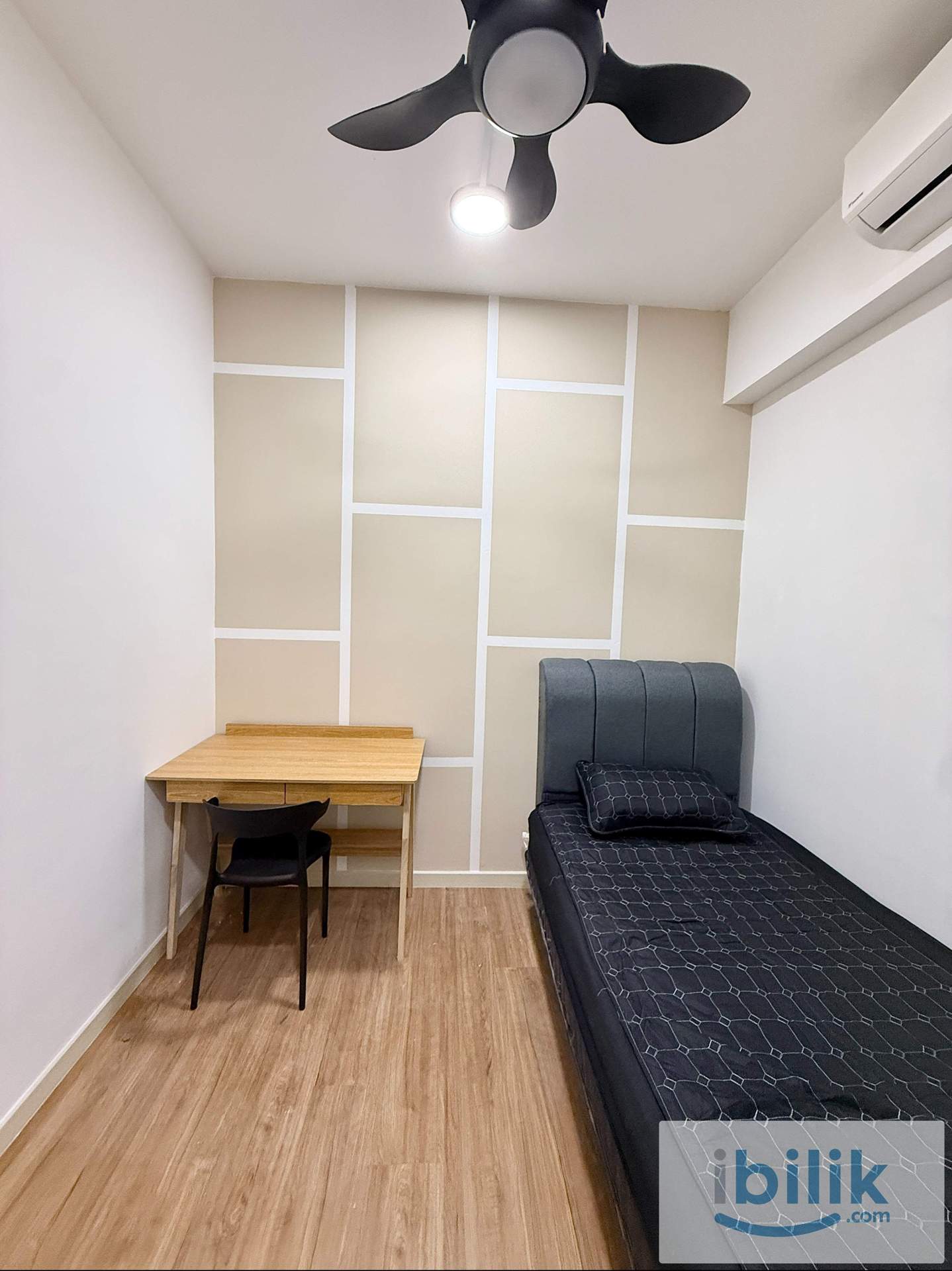 READY TO MOVE IN❗5 MINS WALK TO MRT/LRT MALURI🚇Single Room, at M Vertica KL City Residences, Cheras - Image 4