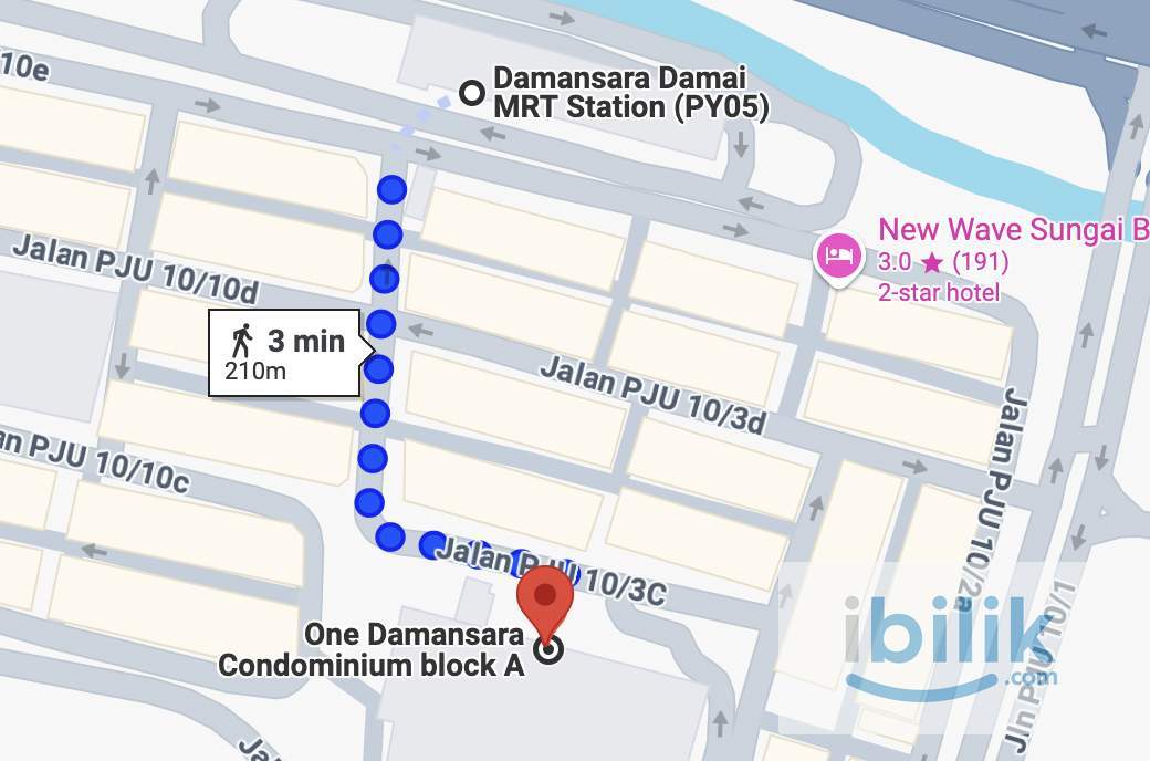 [3mins walk MRT Damansara Damai] Female Masterbedroom @ One Damansara Condo Available July Free Utilities Free Cleaning - Image 5