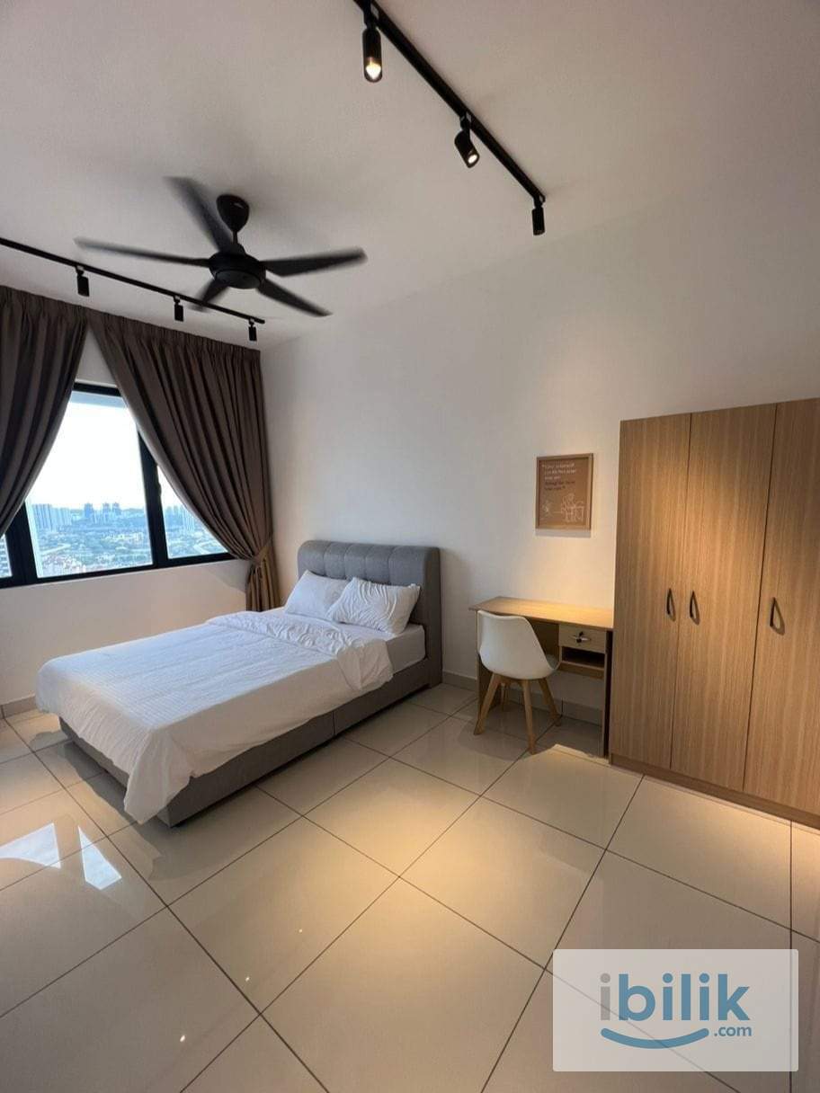 Female Master Room Fully Furnished Sentul Point Suites Fully Furnished Free Utiliites Free Cleaning Solaris Bamboo Hills - Image 1