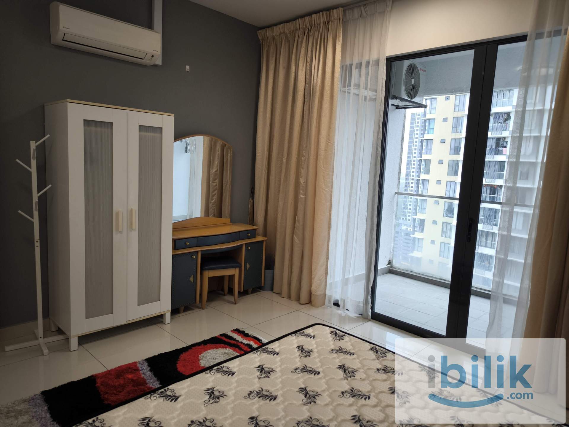 Balcony Room You Residence Just Renovated Walk 5 Min Tmn suntex MRT  - Image 1