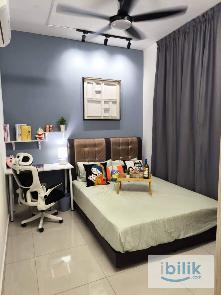 Middle Bedroom at YOU VISTA, Suntex MRT Station Newly Renovated Fully Furnished  - Image 7