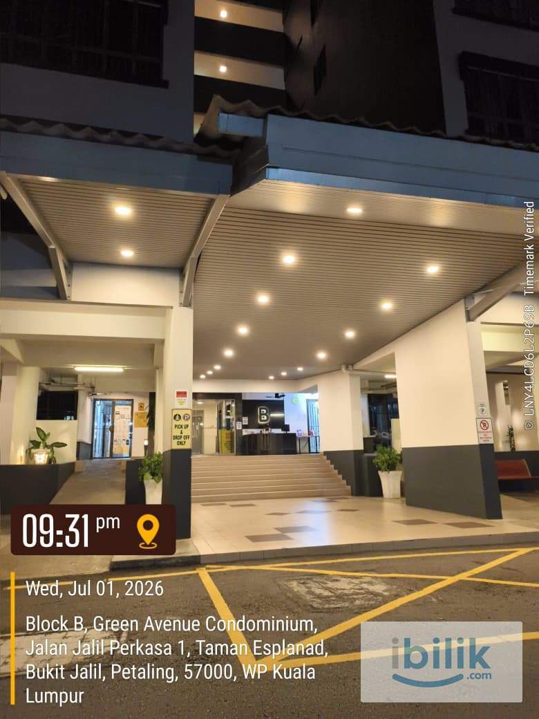 Small Single Room, Room Rental Green Avenue Bukit Jalil (Walking Distance to LRT,Fully Furnished) - Image 2