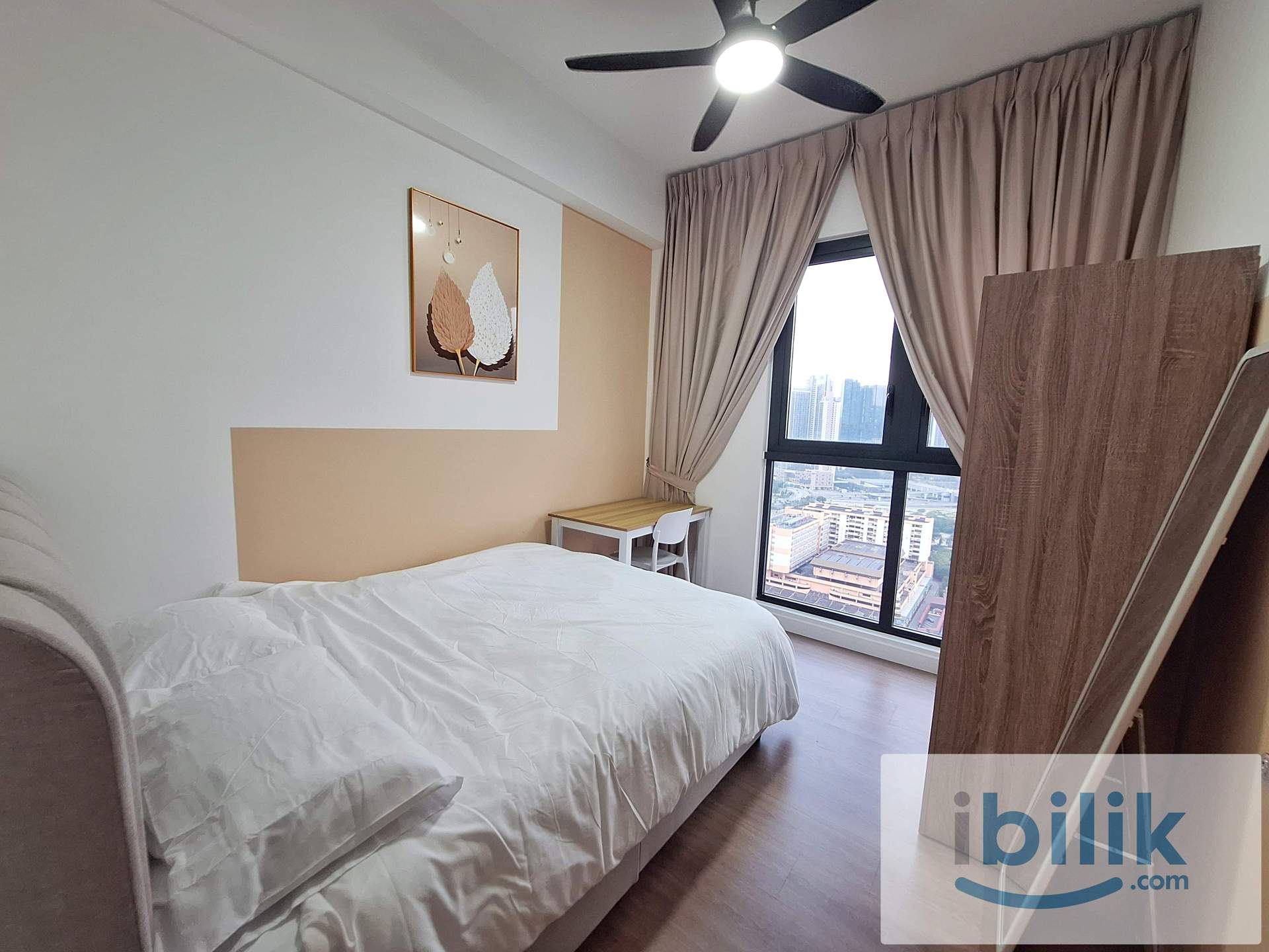 📍Skyline KL Fully Furnished Queen Bed Room for Rent 👑LRT Pudu downstairs 🧭Nearby Sunway Velocity, MyTown, Ikea, TRX - Image 2