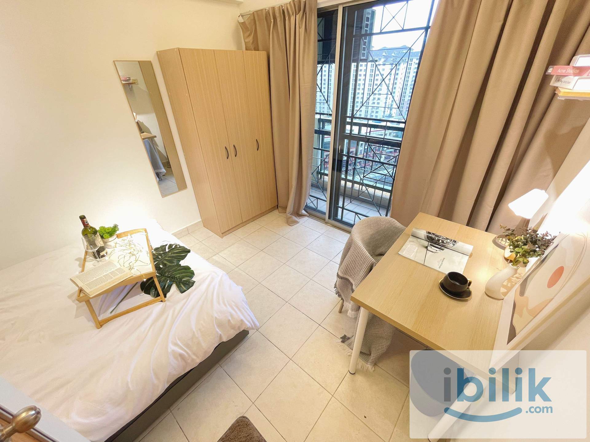 🏡MOST SOUGHT AFTER ROOM!🥰PREMIUM BALCONY ROOM! WALKING DISTANCE TO MRT MUTIARA DAMANSARA 🚅 - Image 1
