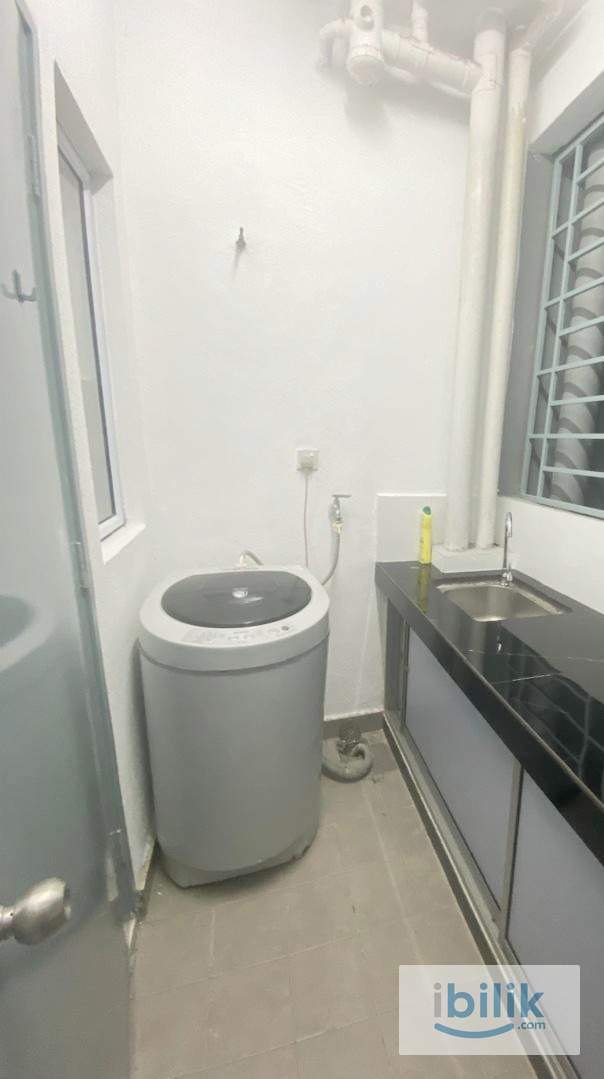 Newly Renovated #Single bedroom #Low Deposit #Free Unlimited Wifi #Fully Furnished #Near BRT, KTM & LRT - Image 3