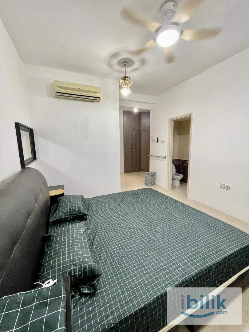 Newly Furnished Master King Bedroom to Rent @ Casa Indah 2 @ Keyless House @  7 mins walk to LRT @ Mix Unit - Image 8