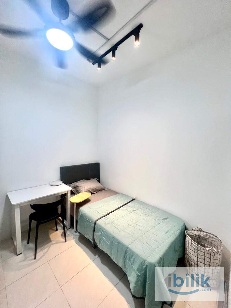 Newly Furnished Medium Single Bedroom to Rent @ Casa Indah 2 @ Keyless Room @  5 mins walk to LRT @ Mix Unit - Image 8