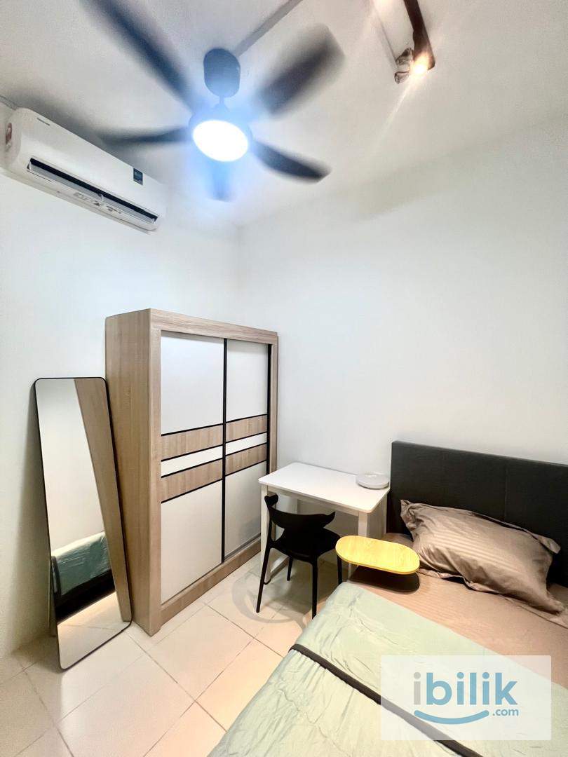 Newly Furnished Medium Single Bedroom to Rent @ Casa Indah 2 @ Keyless Room @  5 mins walk to LRT @ Mix Unit - Image 7