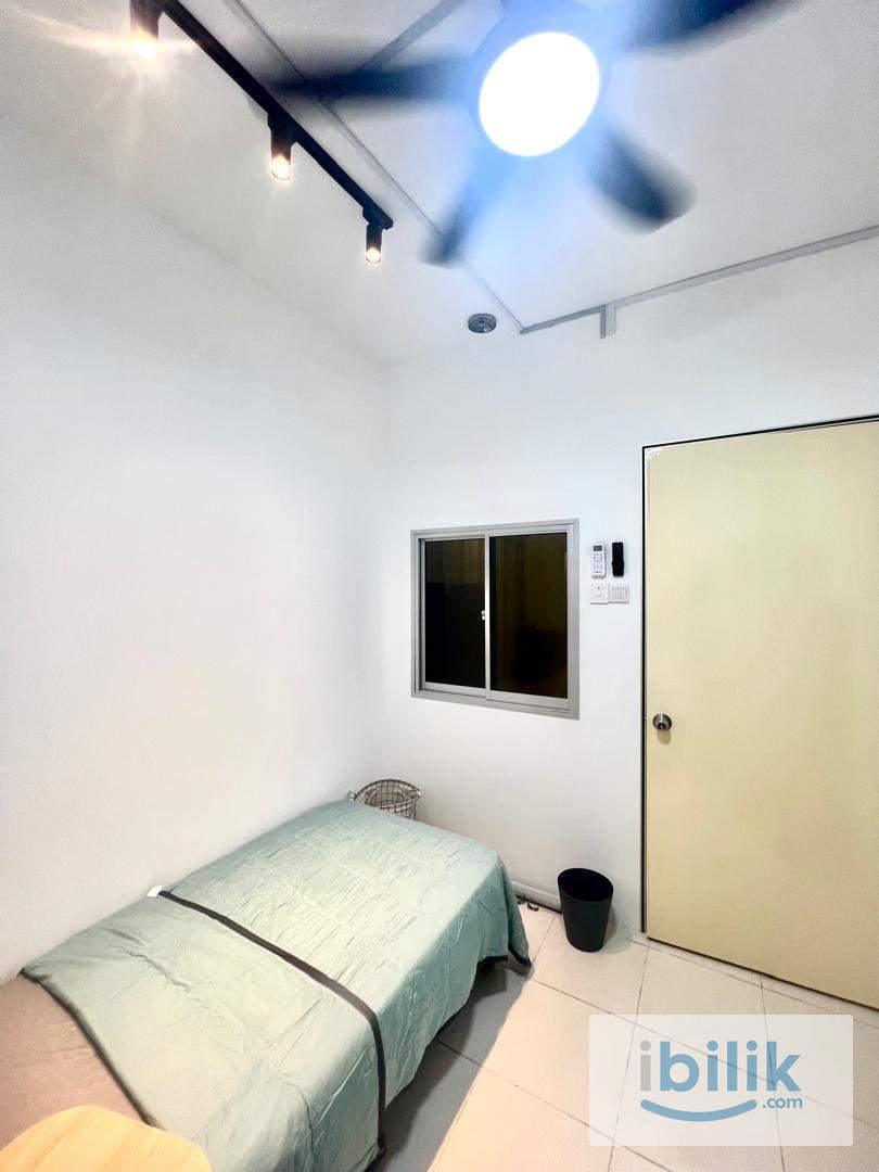 Newly Furnished Medium Single Bedroom to Rent @ Casa Indah 2 @ Keyless Room @  5 mins walk to LRT @ Mix Unit - Image 9