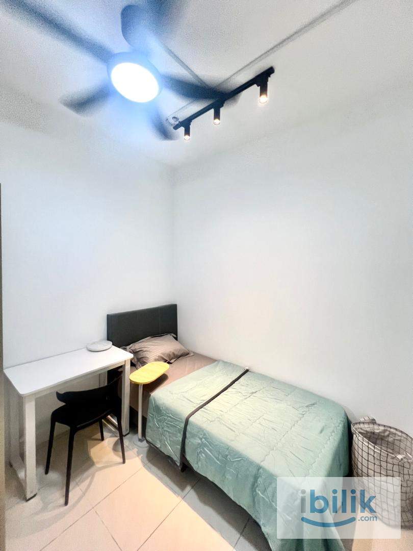 Newly Furnished Medium Single Bedroom to Rent @ Casa Indah 2 @ Keyless Room @  5 mins walk to LRT @ Mix Unit - Image 10