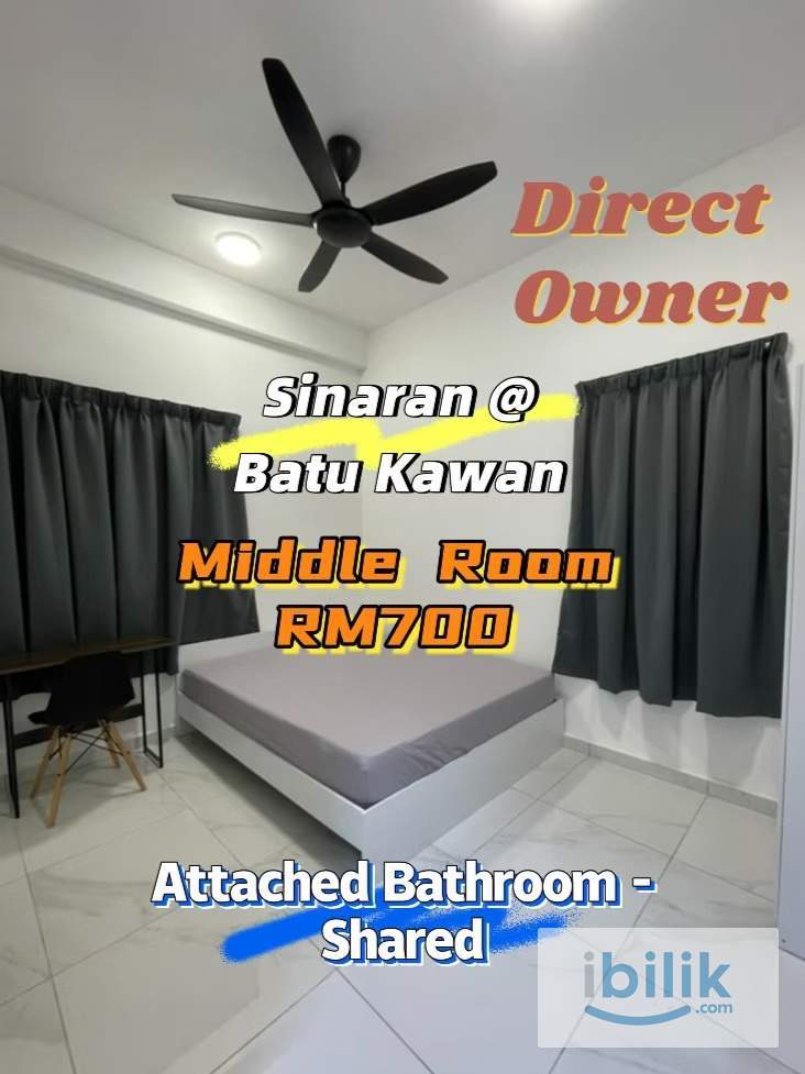 Middle Room at Sinaran Residences, Batu Kawan - Image 1