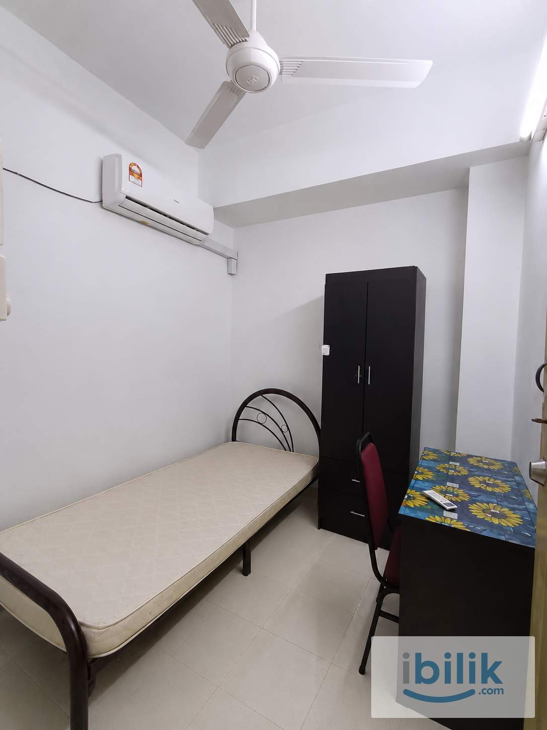 🏡 Bilik Single Furnished Air Cond di Rumah Teres Taman Connaught Cheras - Image 1