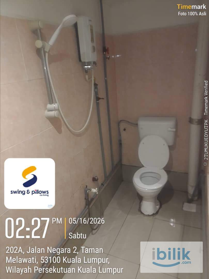 🔥 Bilik Master Dengan Private Bathroom Co-Living di Melawati 🔥Low move in fees - Image 3