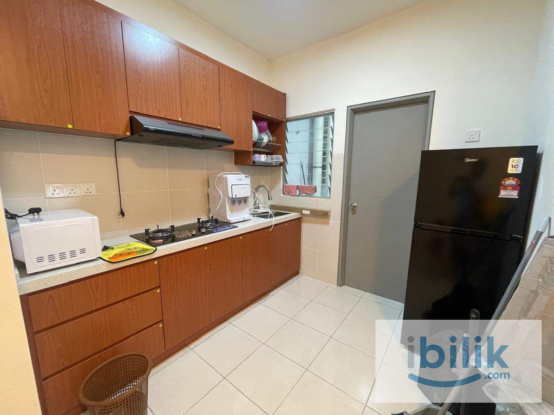 MELODI PERDANA RESIDENCE @ MASTER ROOM @ PUNCAK ALAM @ BRAND NEW FULLY FURNISHED ROOM for RENT @ MALE UNIT - Image 2